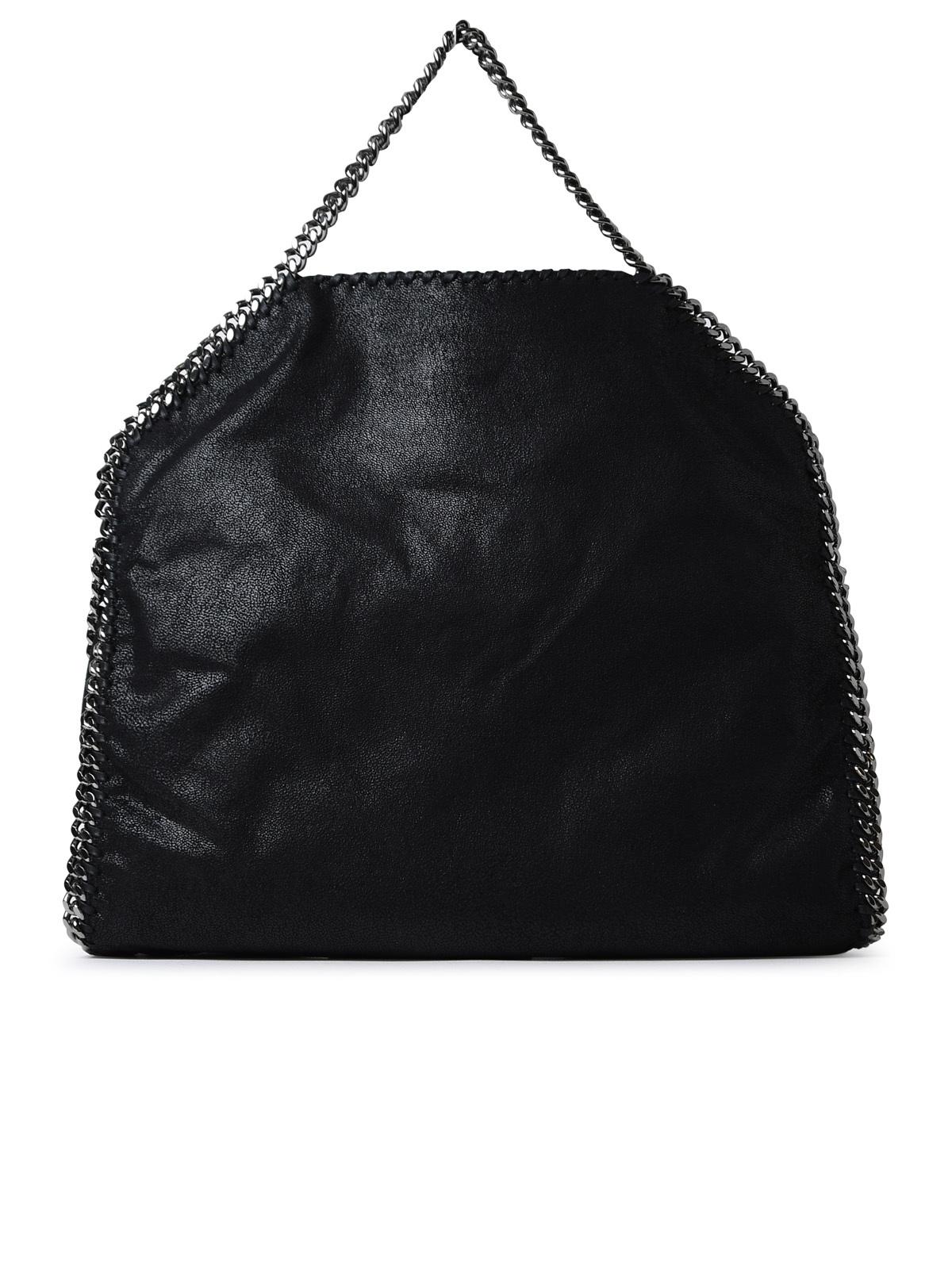 Stella Mccartney Black Polyester Falabella 3 Chain Handbag Women STELLA MCCARTNEY