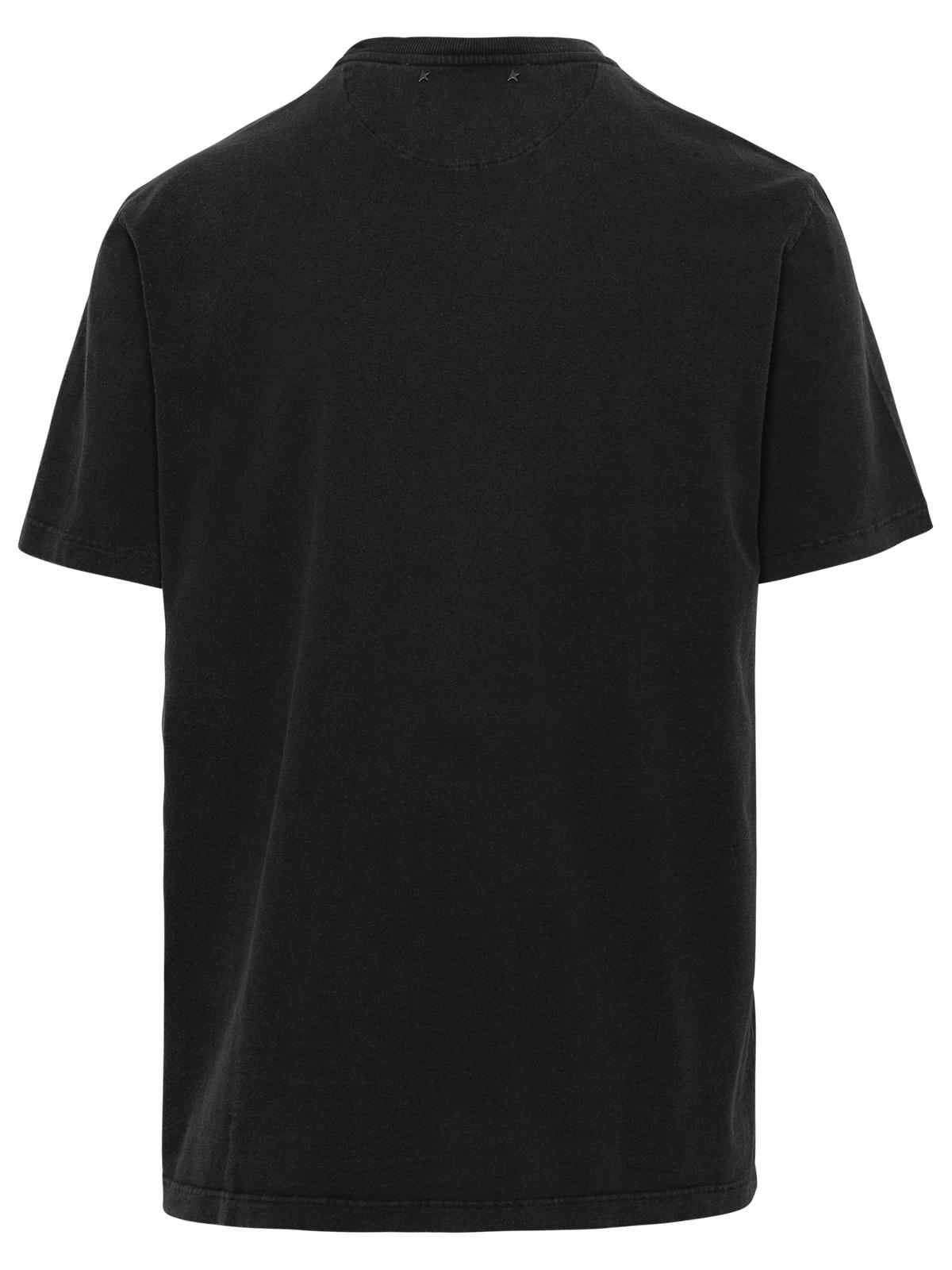 Golden Goose Gray Cotton T-Shirt Men GOLDEN GOOSE