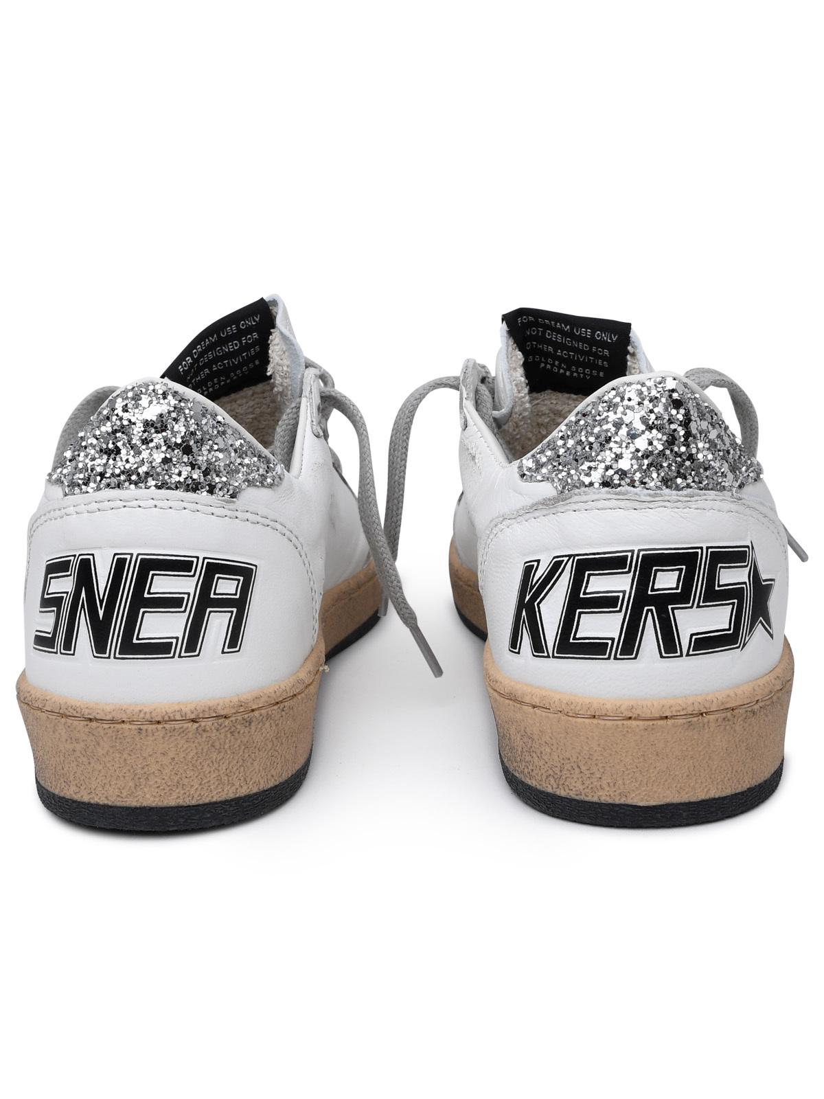 Golden Goose Superstar Sneakers In White Leather Women GOLDEN GOOSE