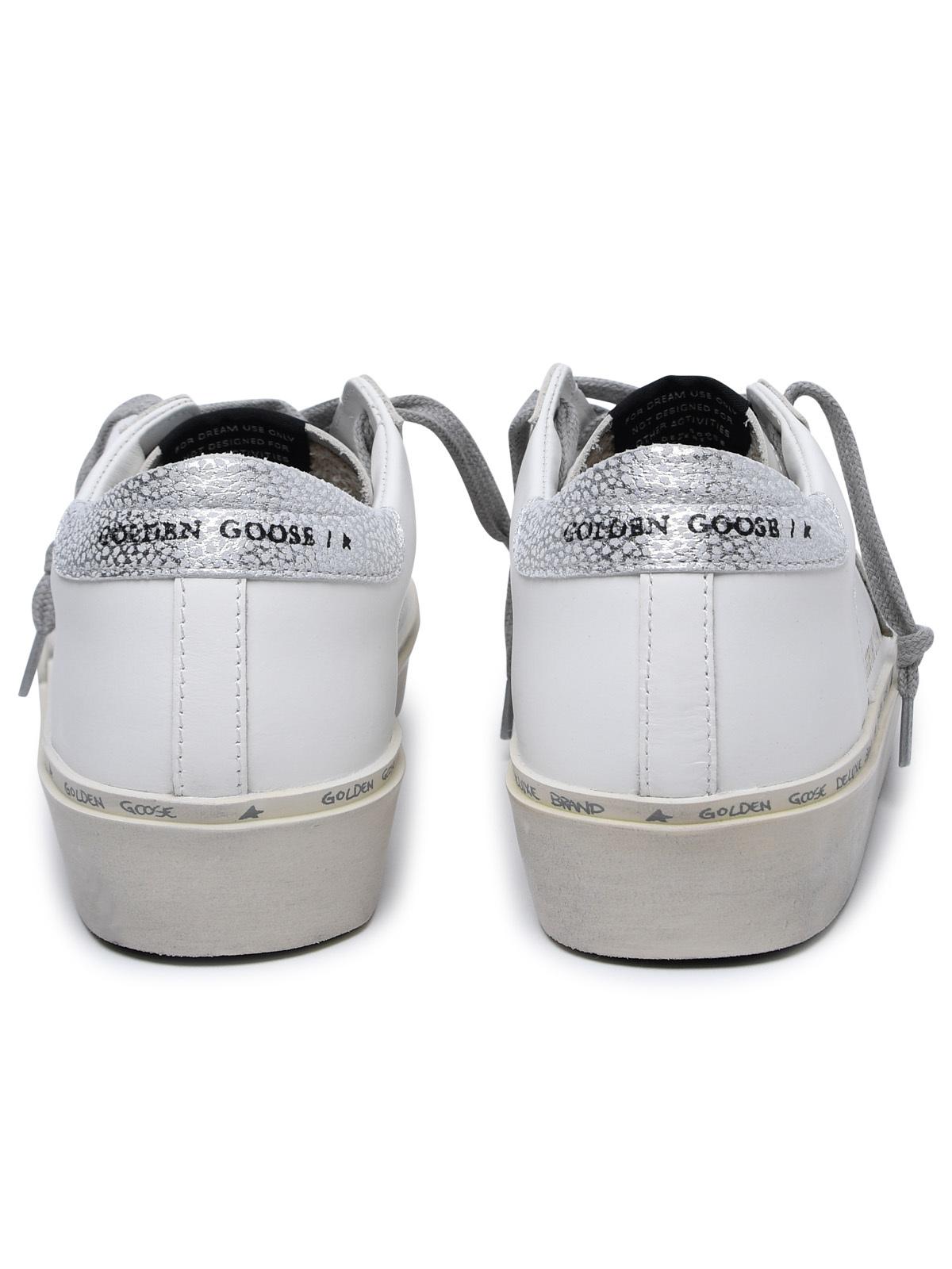 Golden Goose Hi Star Sneakers In White Leather Women GOLDEN GOOSE