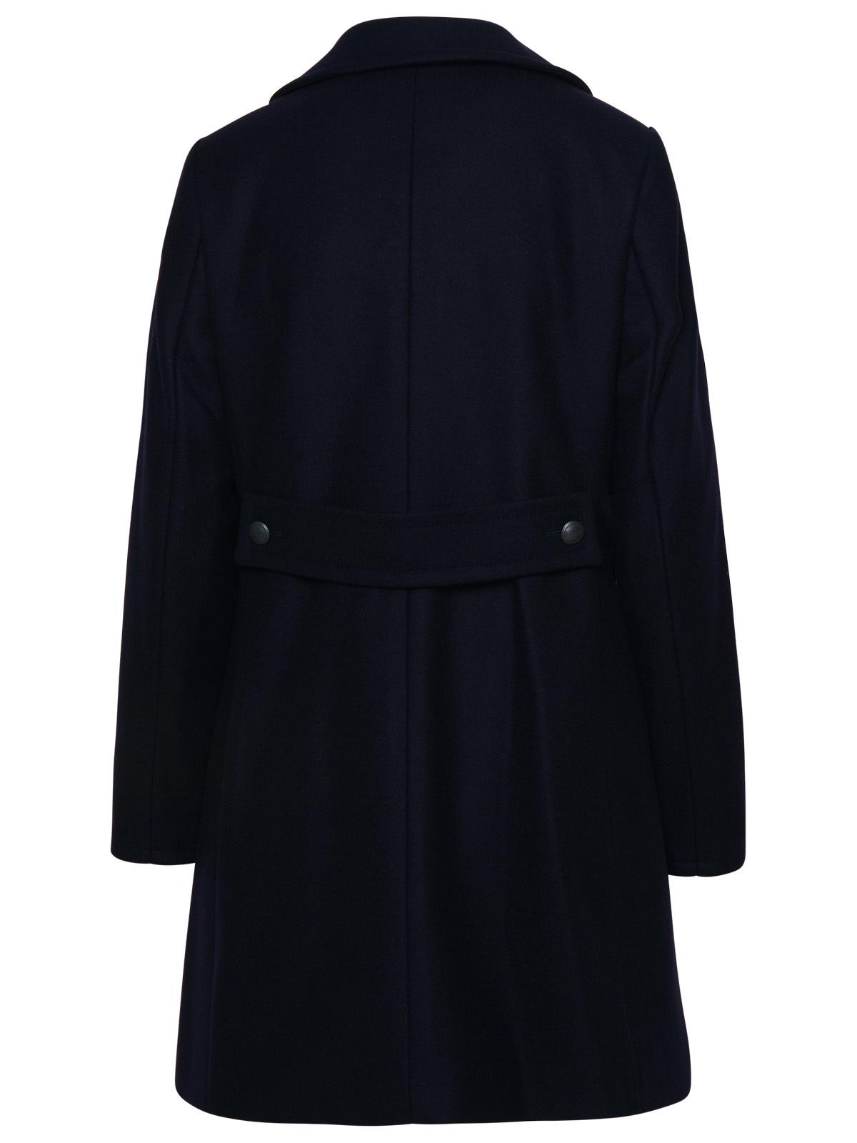 Fay Navy Virgin Wool Blend Coat Women FAY