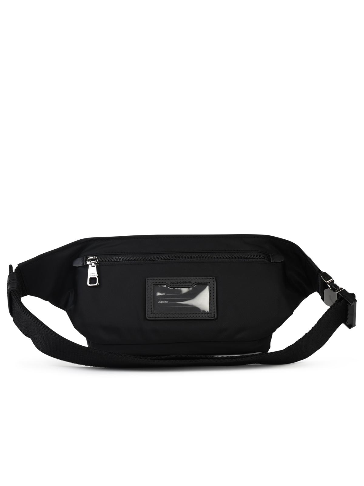 Dolce & Gabbana Small Black Nylon Fanny Pack Men DOLCE & GABBANA