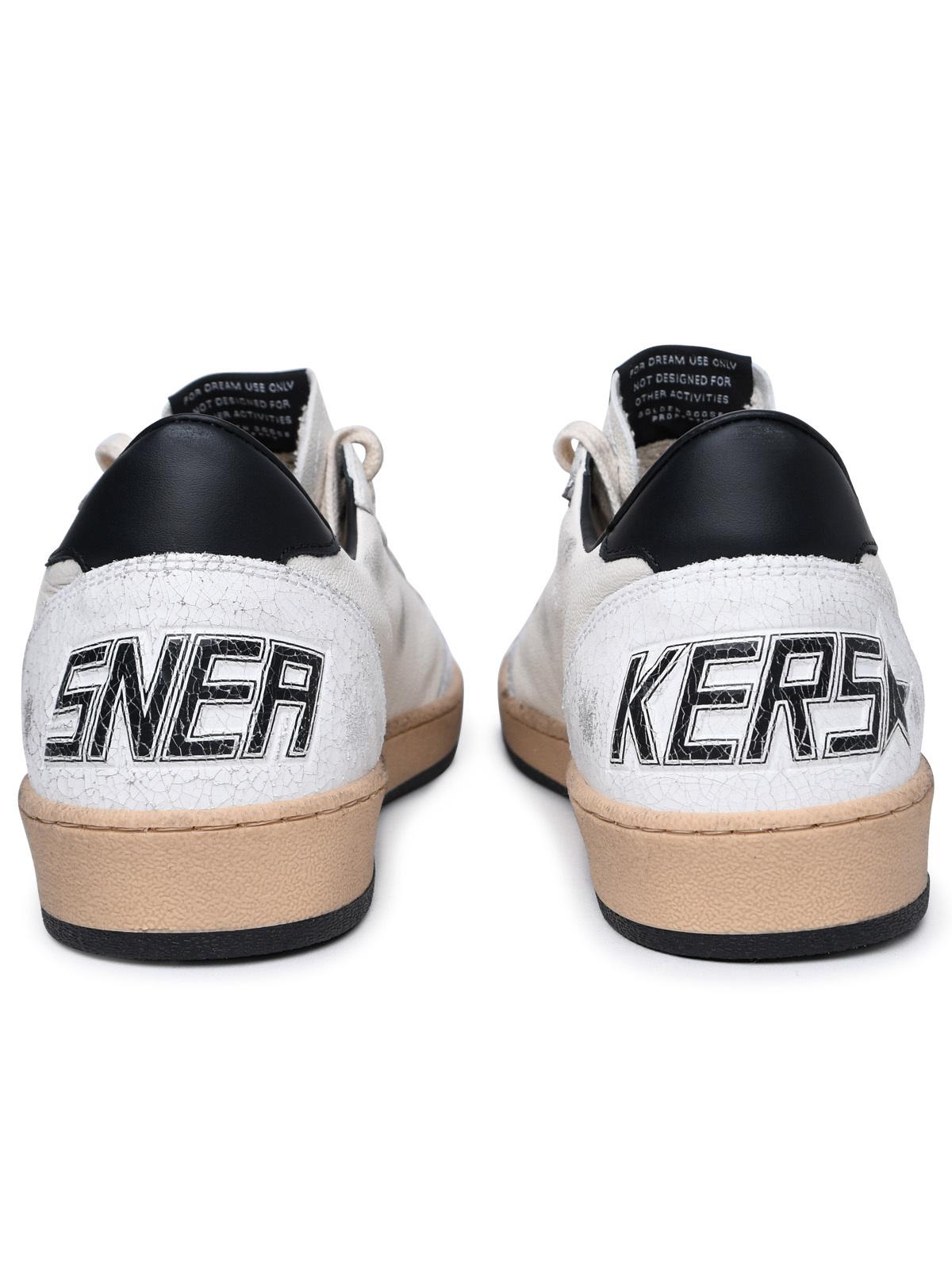 Golden Goose 'Ball Star' White Leather Sneakers Men GOLDEN GOOSE