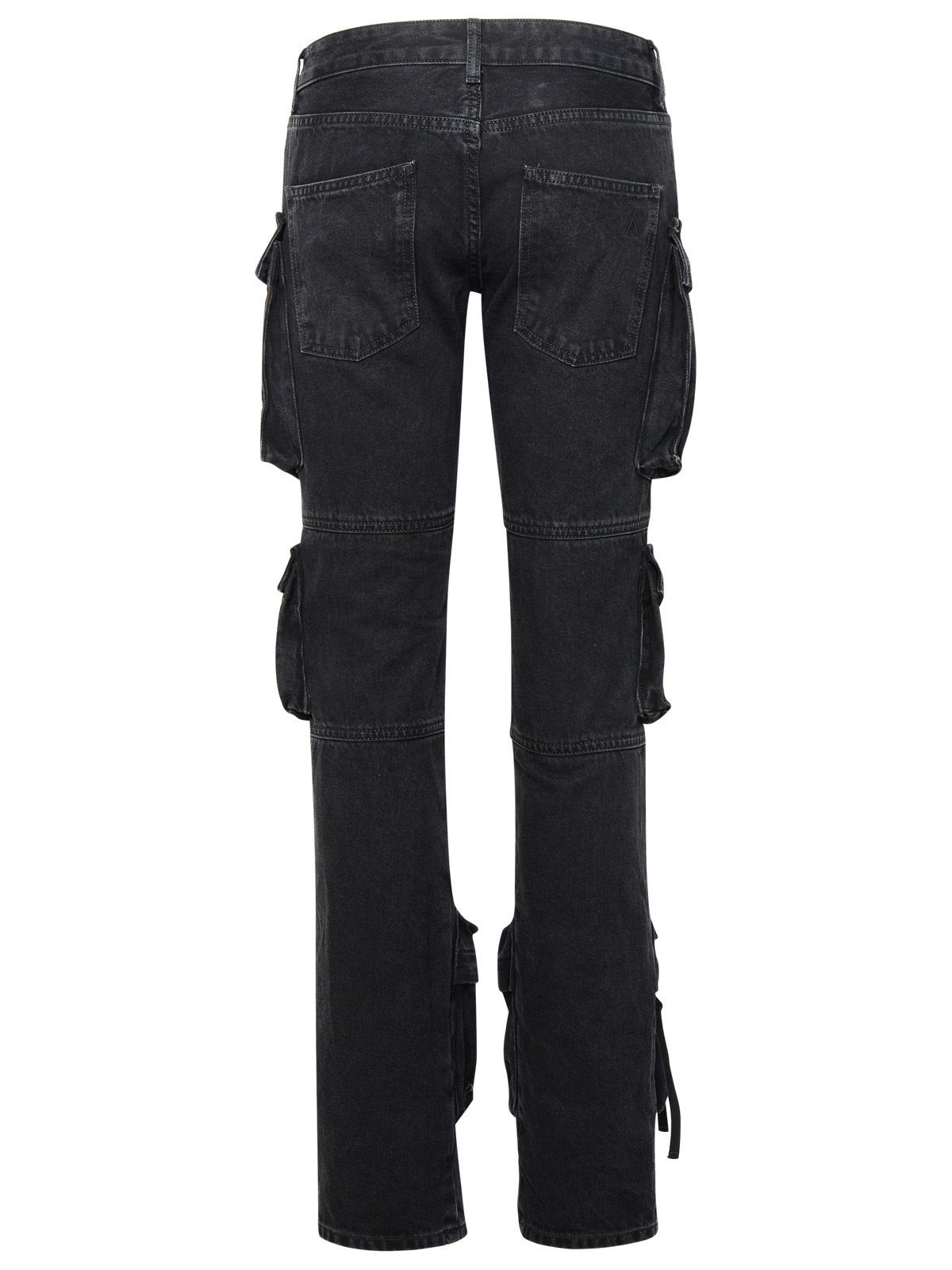 The Attico 'Essie' Black Cotton Jeans Women THE ATTICO