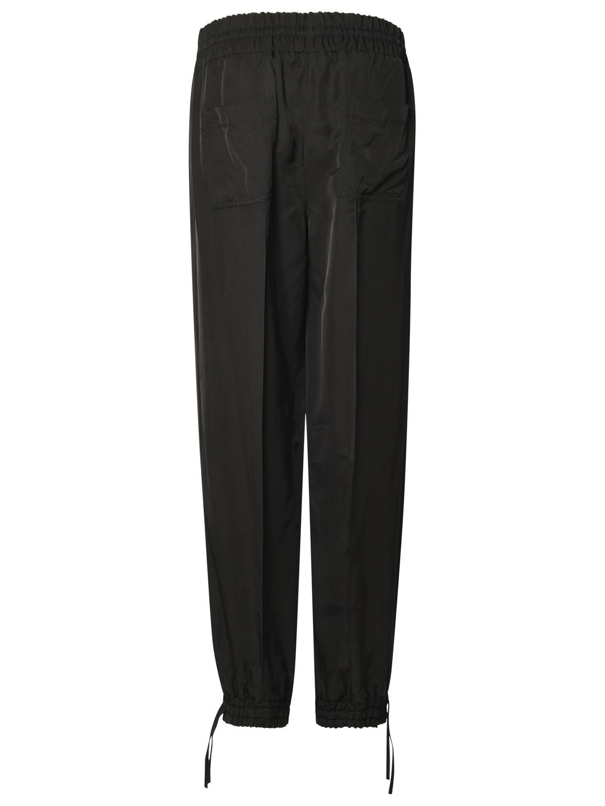 Jil Sander Black Viscose Trousers Women JIL SANDER