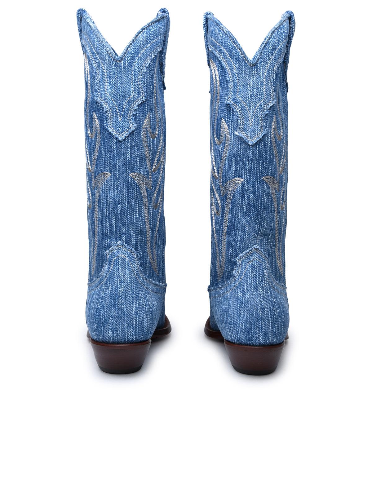 Sonora Light Blue Denim Boots Women SONORA