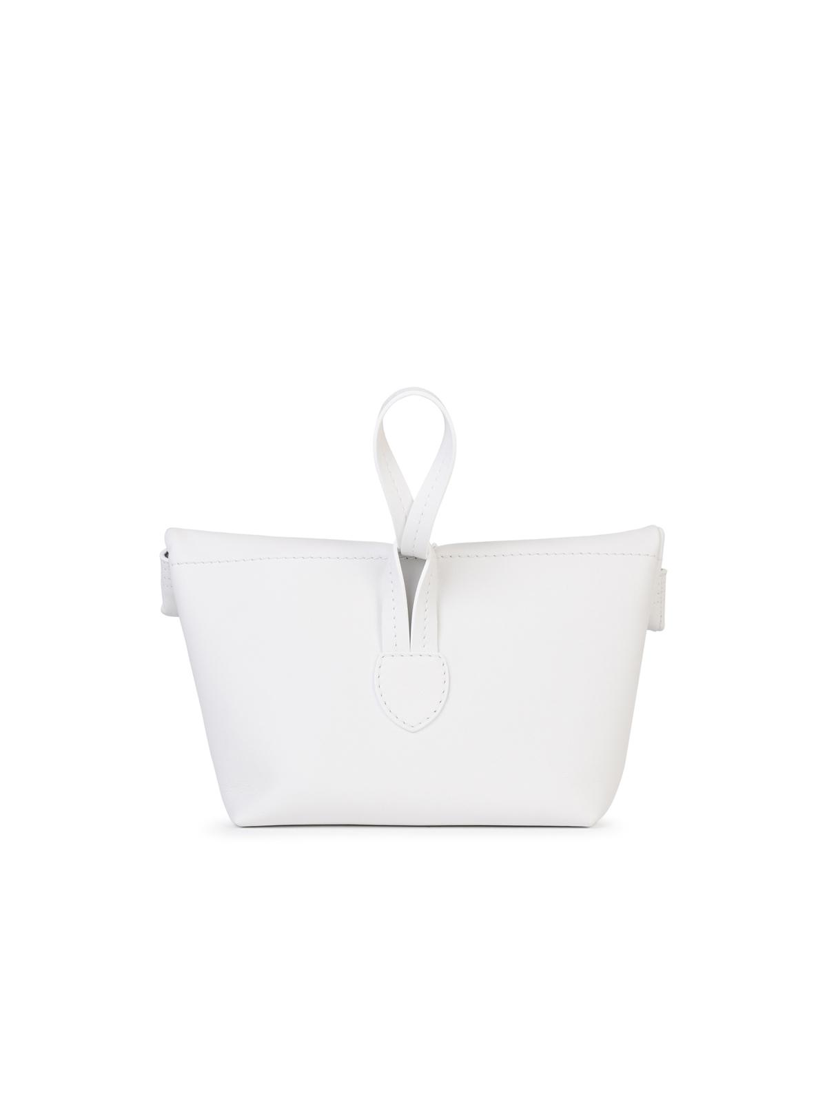 Maison Margiela White Leather Clutch Women MAISON MARGIELA