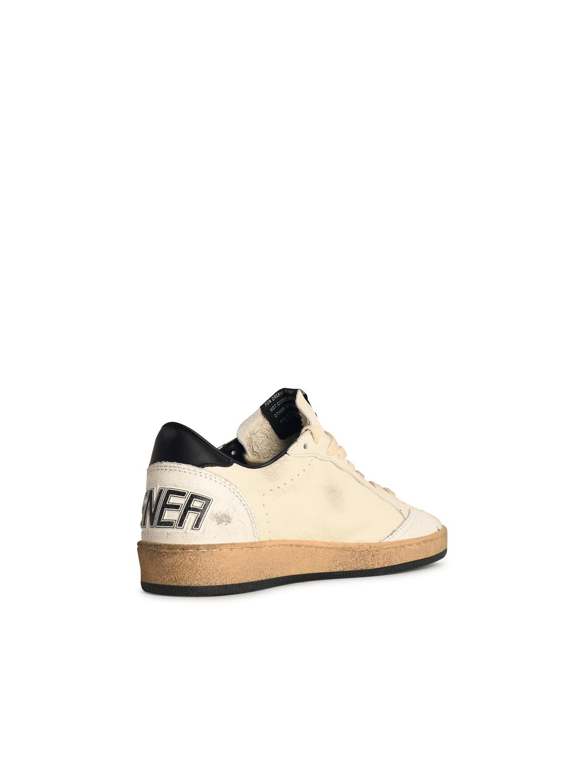 Golden Goose 'Ball Star' White Leather Sneakers Women GOLDEN GOOSE