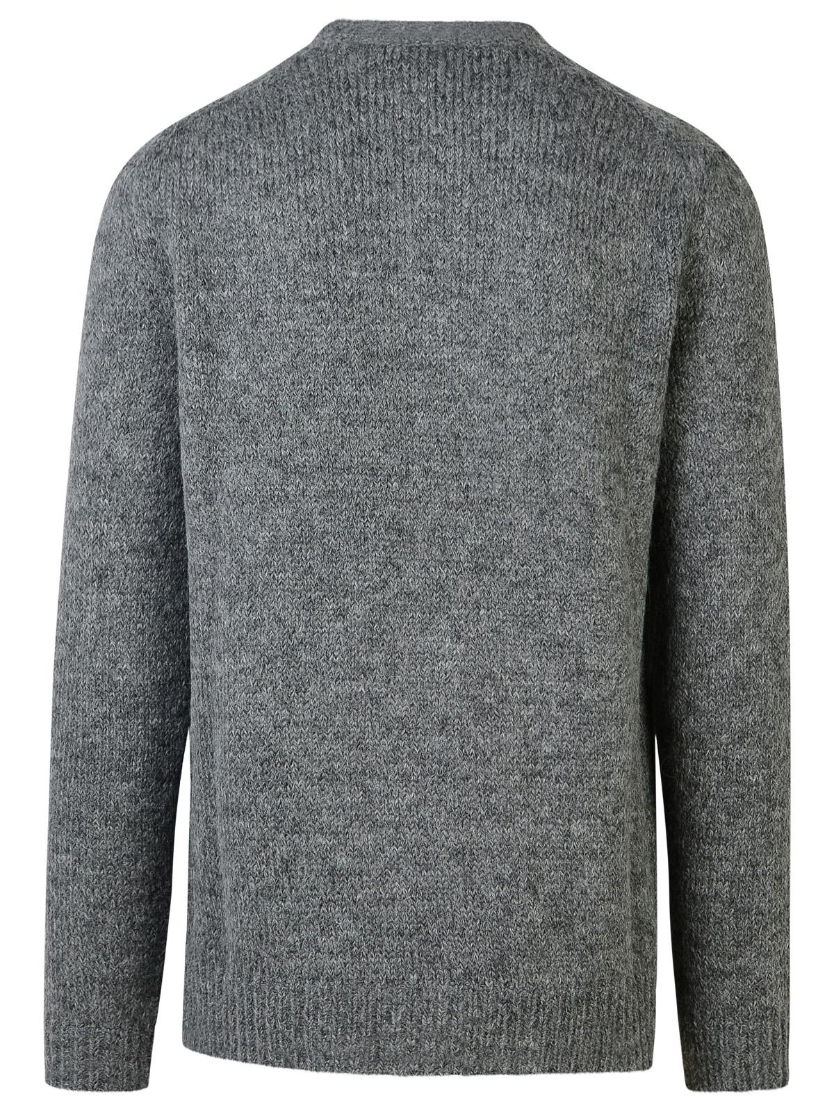 Jil Sander Grey Alpaca Blend Sweater Men JIL SANDER
