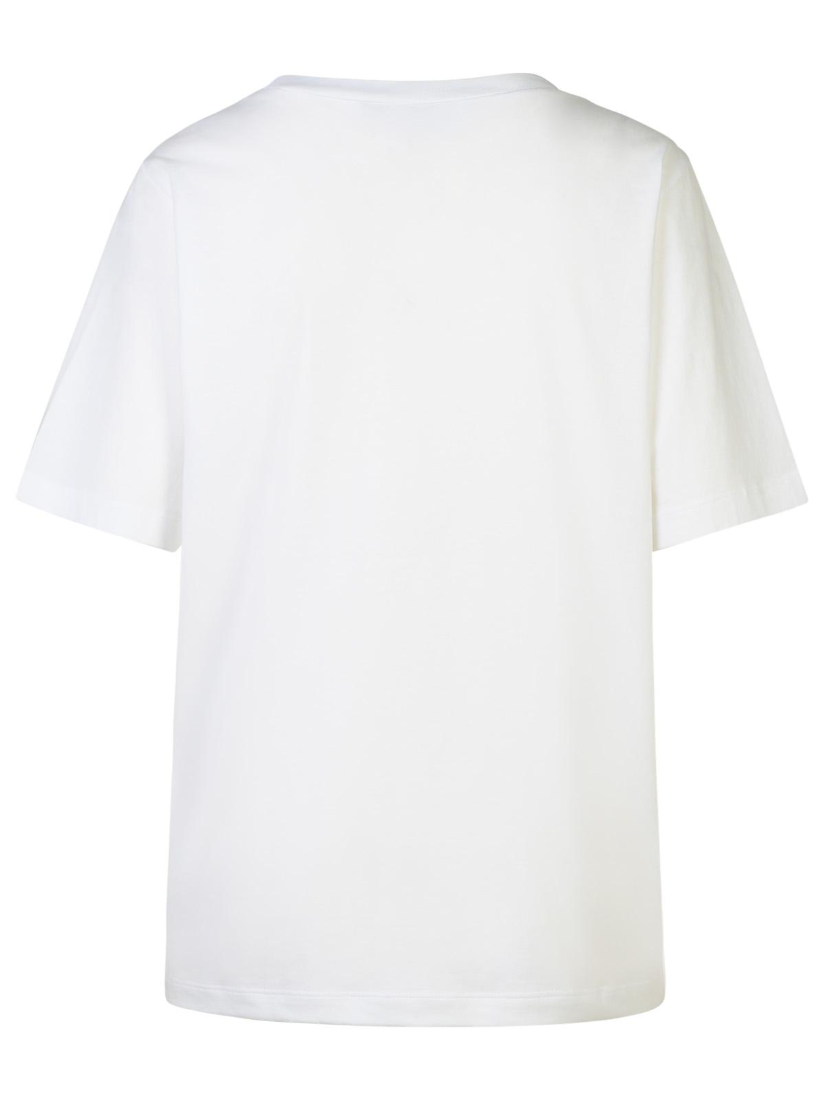 Dsquared2 White Cotton T-Shirt Women DSQUARED2