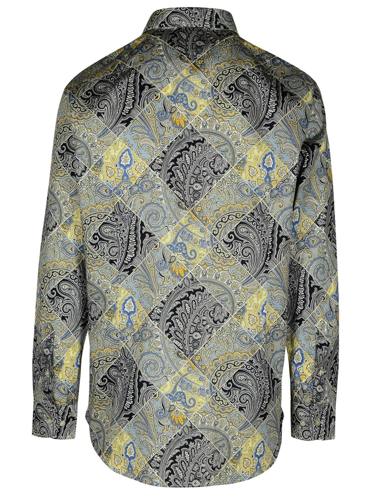 Etro 'Roma' Multicolor Cotton Shirt Men ETRO