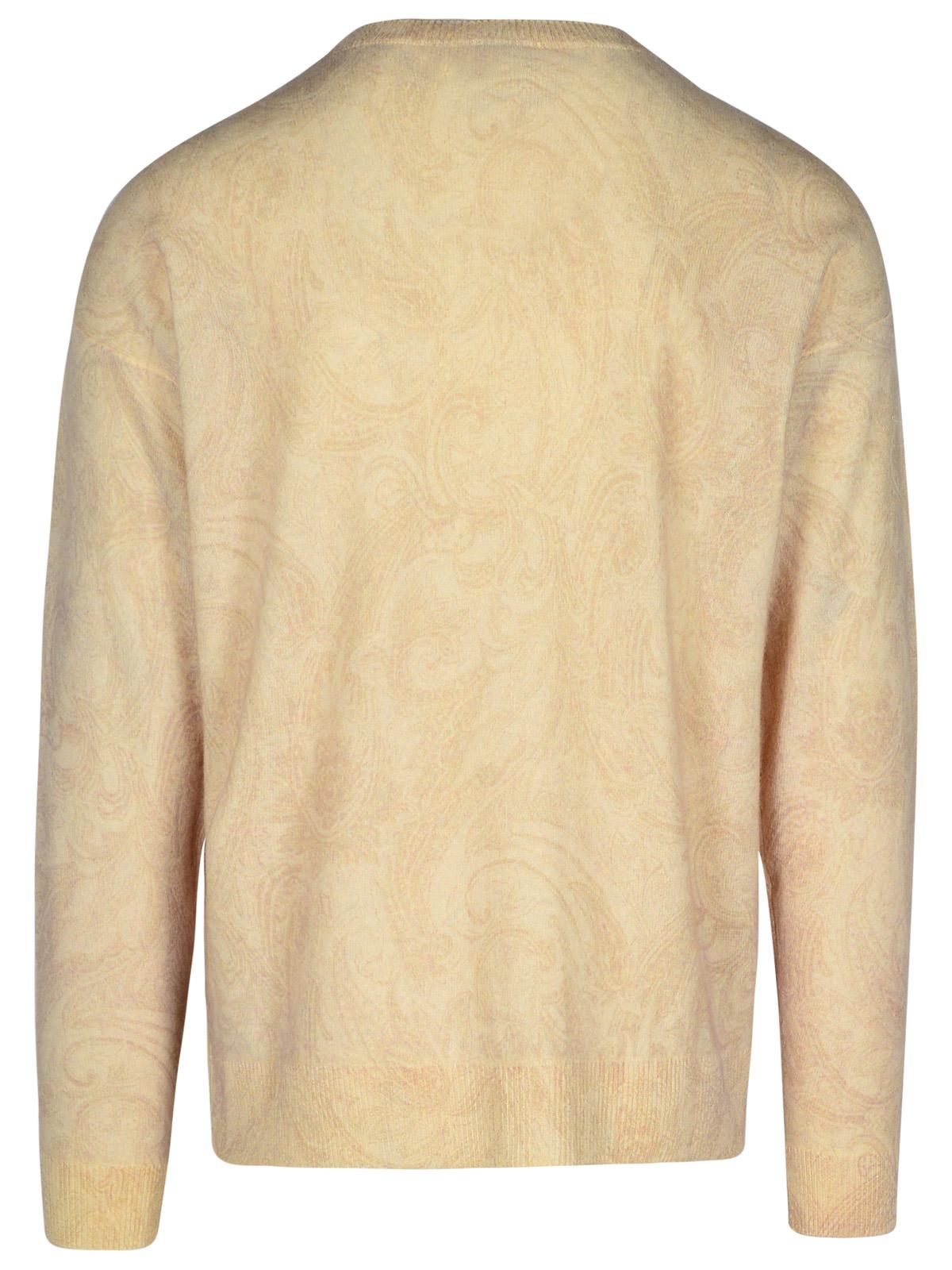 Etro 'Paisley' Ivory Wool Sweater Men ETRO