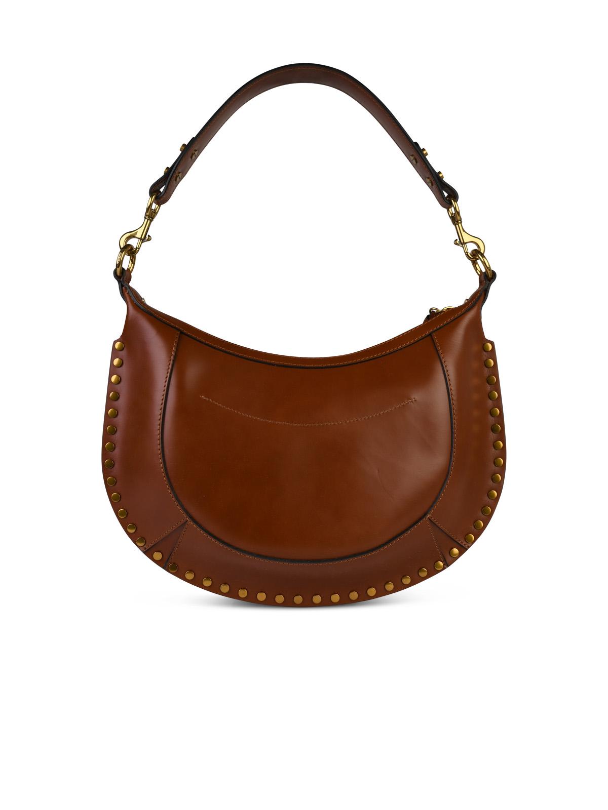 Isabel Marant 'Naoko' Brown Leather Crossbody Bag Women ISABEL MARANT