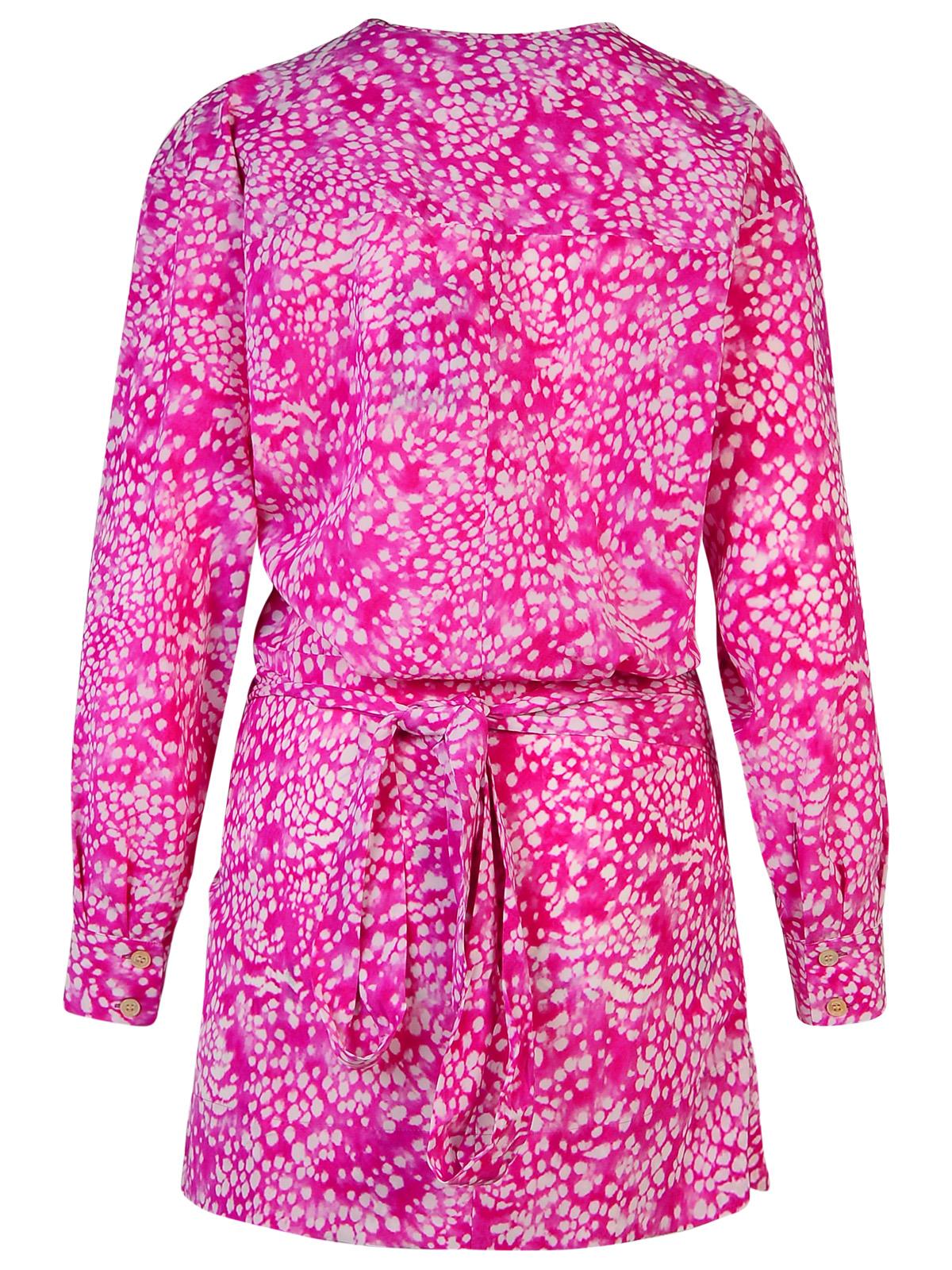 Isabel Marant 'Habla' Dress In Fuchsia Silk Blend Women ISABEL MARANT