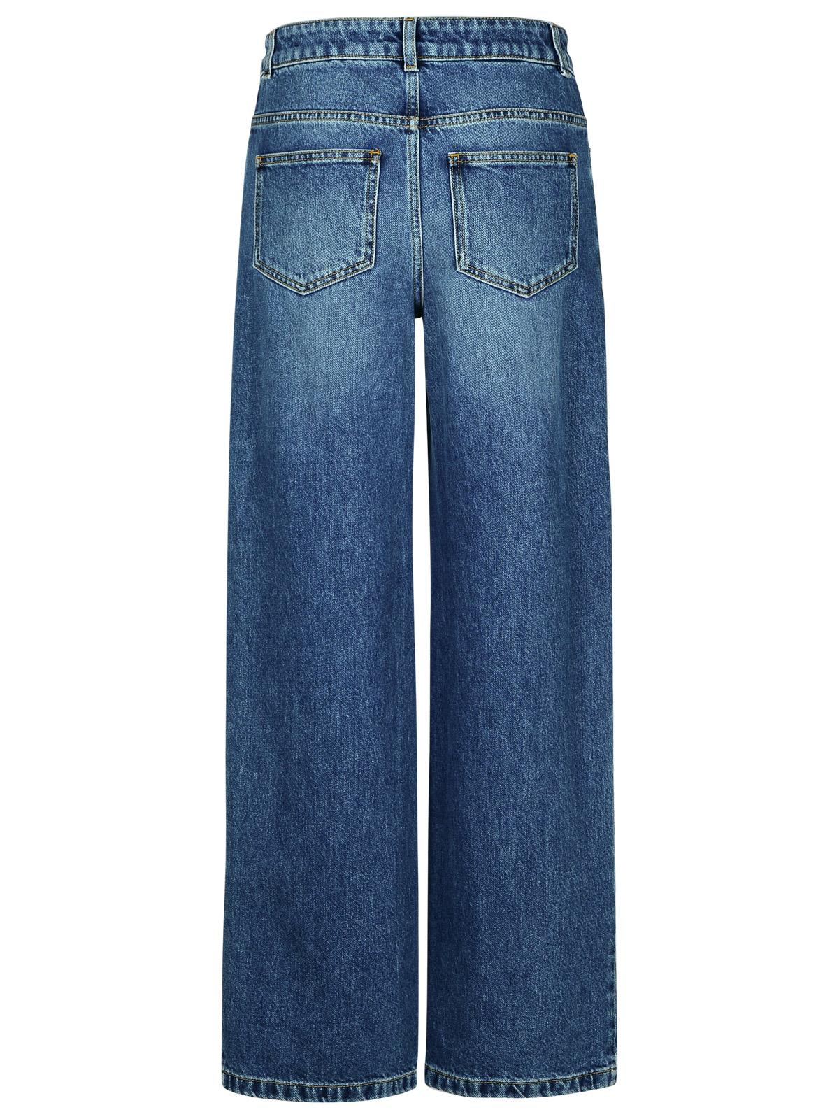 Moschino Blue Cotton Jeans Women MOSCHINO