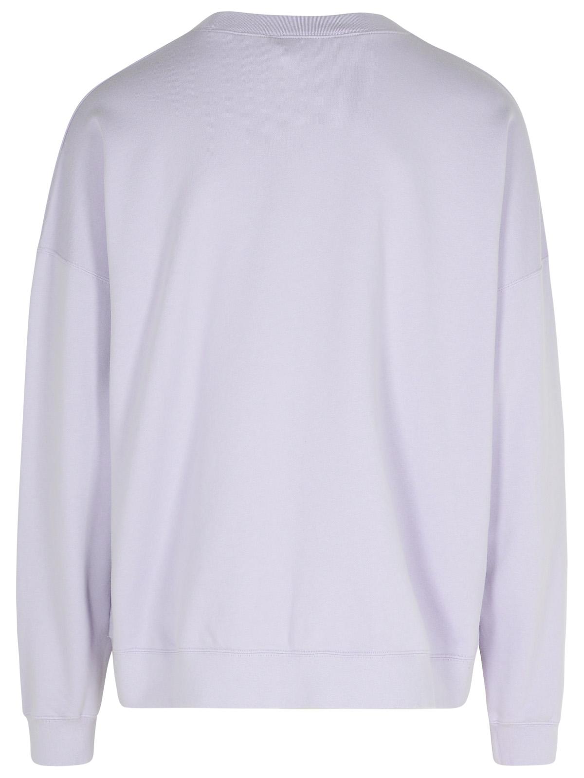 Palm Angels 'Neon' Lilac Cotton Sweatshirt Men PALM ANGELS