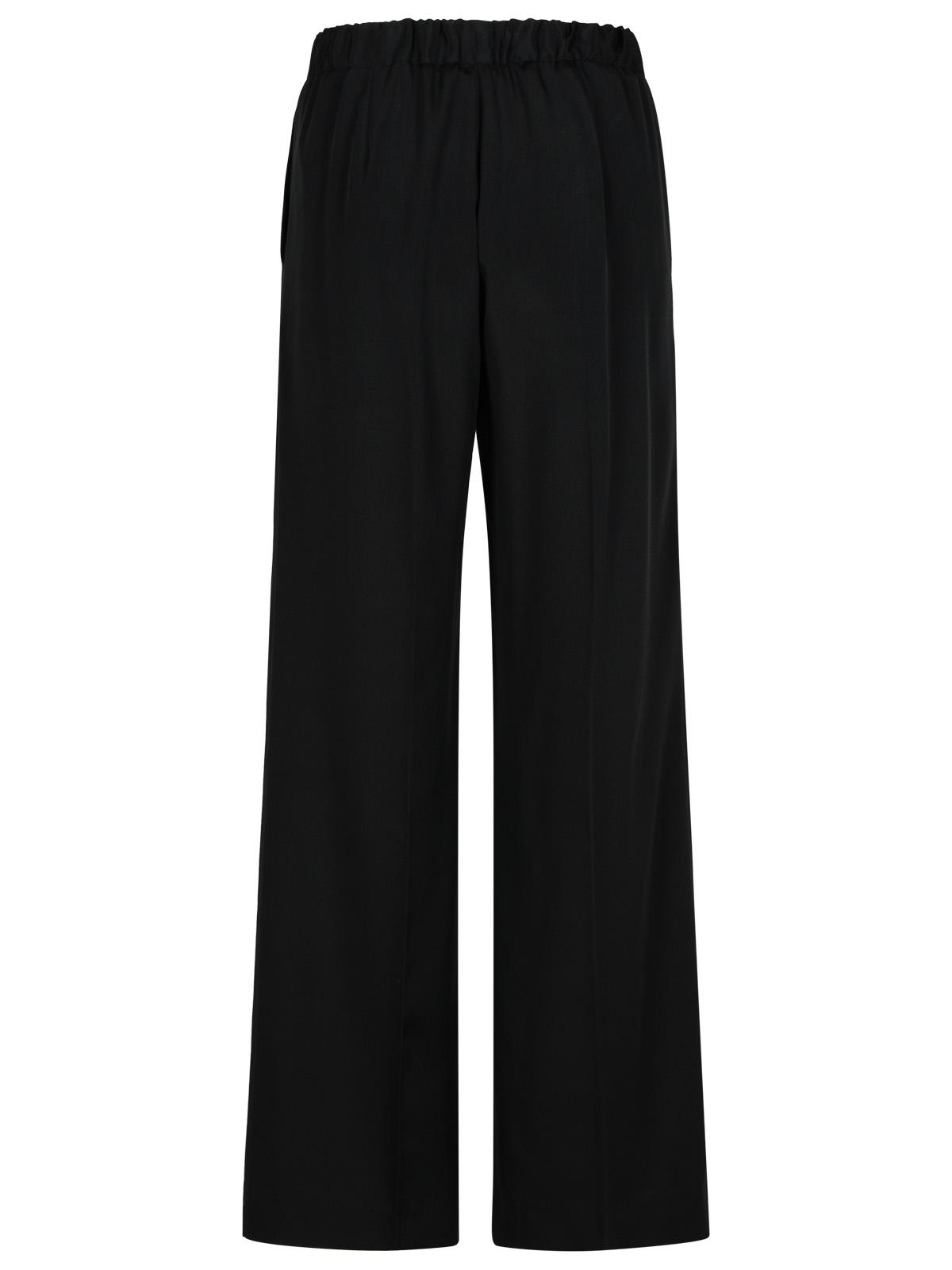 P.A.R.O.S.H. 'Soiree' Black Silk Blend Trousers Women P.A.R.O.S.H.