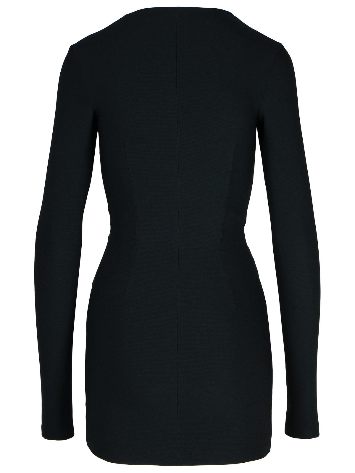 The Attico Black Polyester Blend Dress Women THE ATTICO