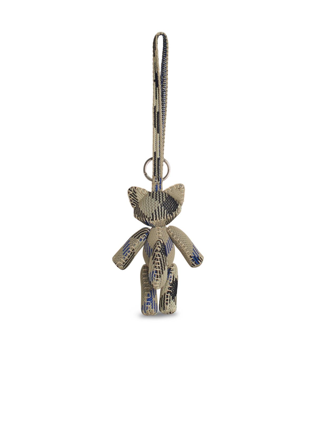 Burberry 'Foxy' Beige Polyamide Keyring Women BURBERRY