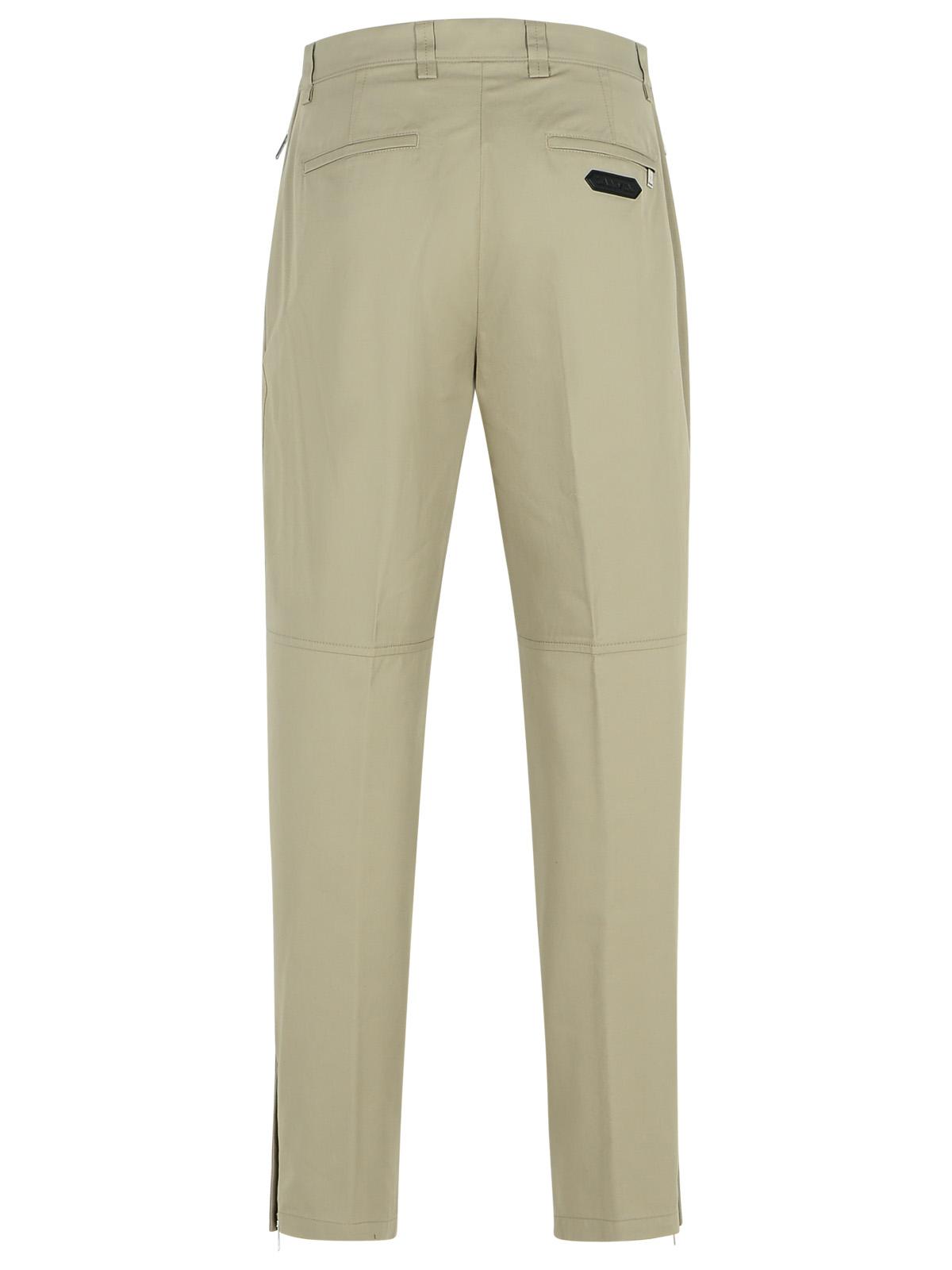 Lanvin 'Biker' Green Cotton Pants Men LANVIN