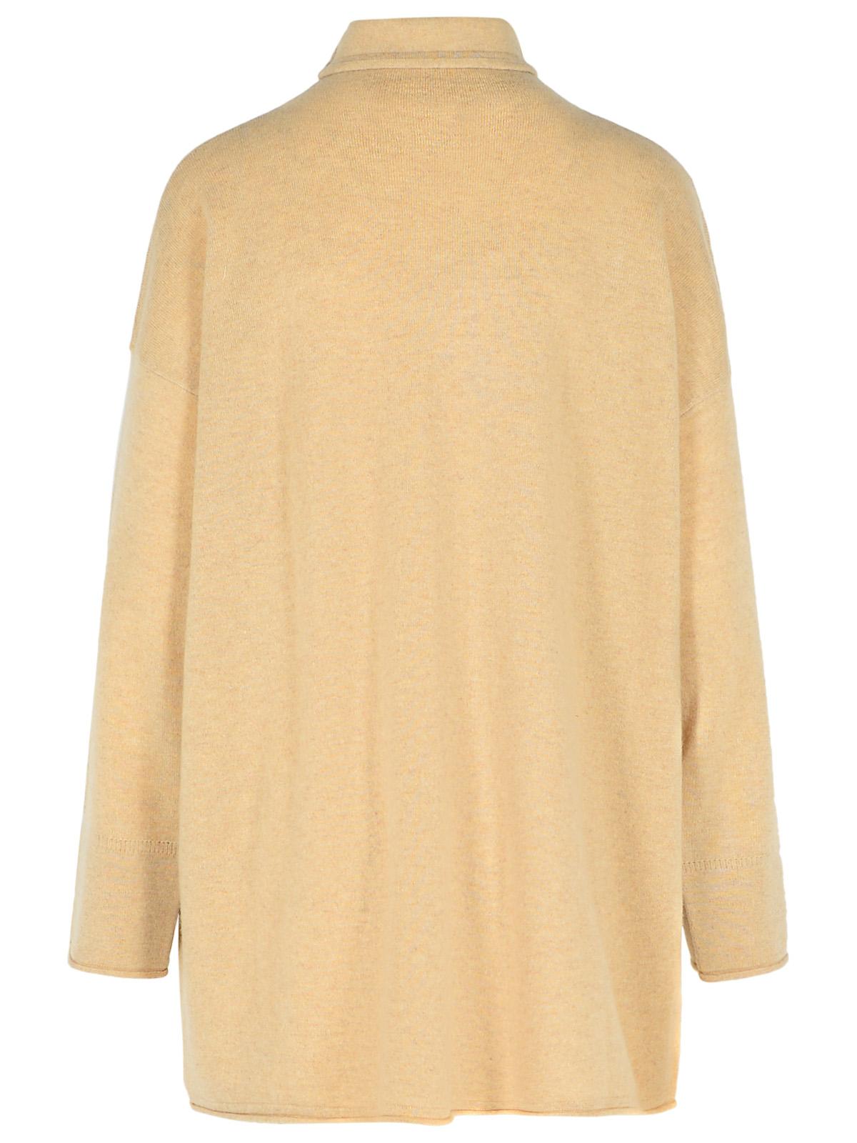 Max Mara 'Oder' Beige Cashmere Turtleneck Sweater Women MAX MARA