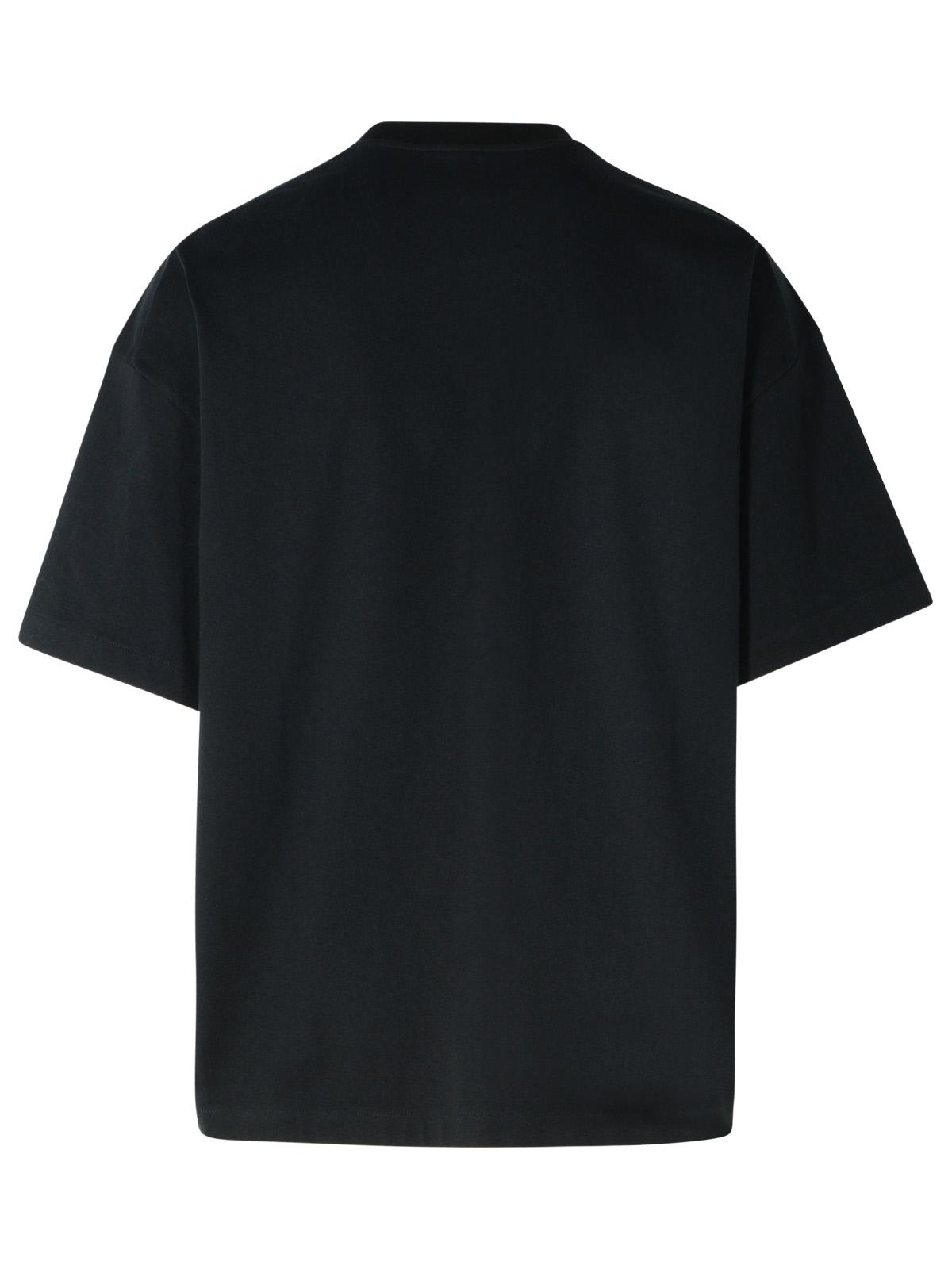 Jil Sander Black Cotton T-Shirt Men JIL SANDER