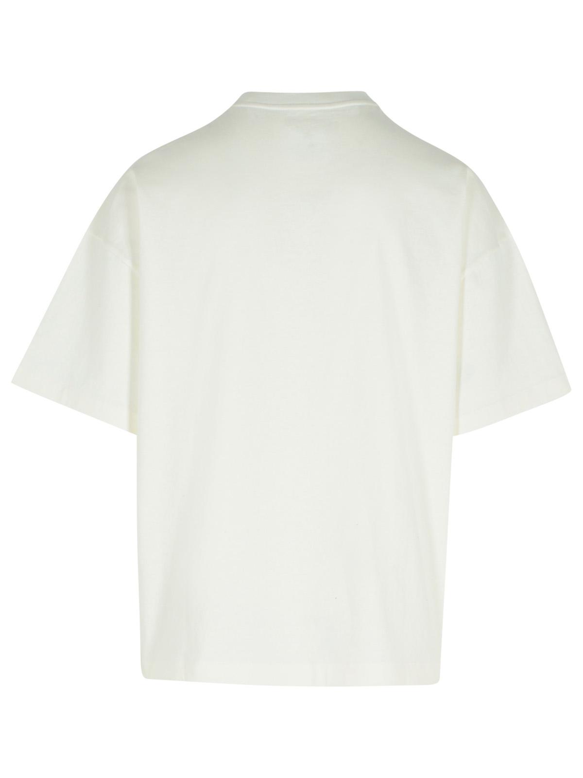 Jil Sander Ivory Cotton T-Shirt Men JIL SANDER