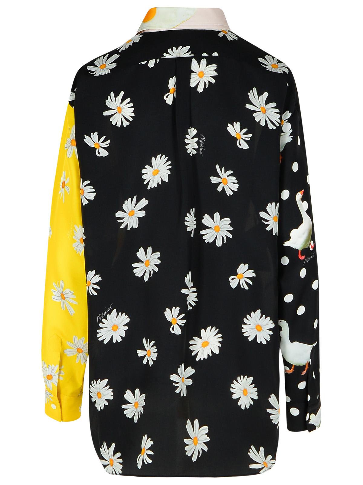 Moschino 'Patchwork' Multicolor Silk Shirt Women MOSCHINO