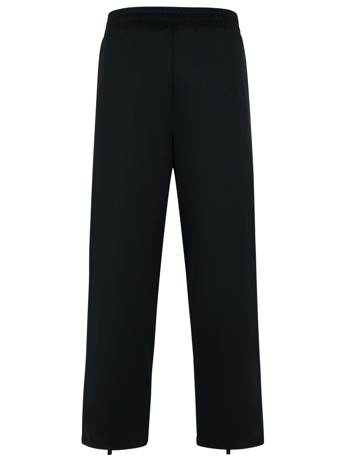 Palm Angels Track' Black Polyester Blend Pants Men PALM ANGELS