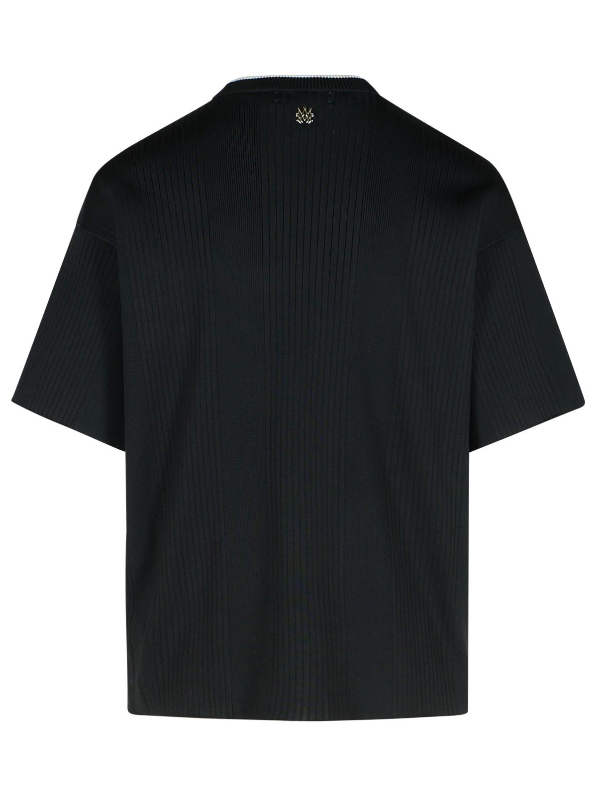 Amiri 'Jazz' Black Viscose Blend T-Shirt Men AMIRI