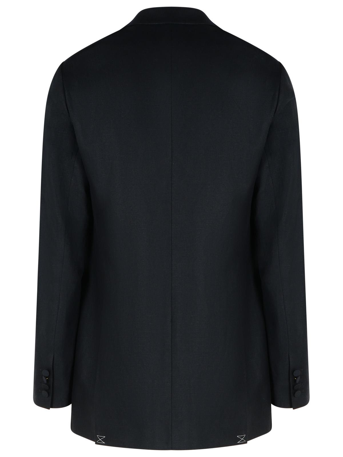 Dries Van Noten 'Bartux' Black Wool Blend Blazer Men DRIES VAN NOTEN