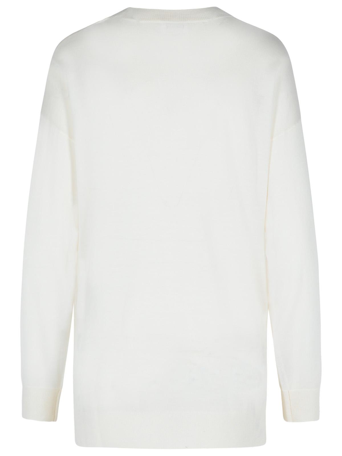 P.A.R.O.S.H. 'Over' Cream Wool Blend Sweater Women P.A.R.O.S.H.