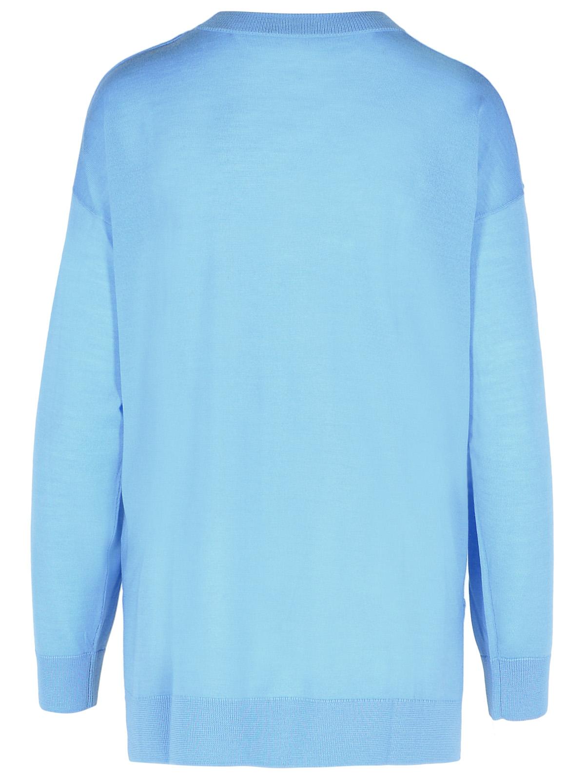 P.A.R.O.S.H. 'Over' Sweater In Light Blue Wool Blend Women P.A.R.O.S.H.