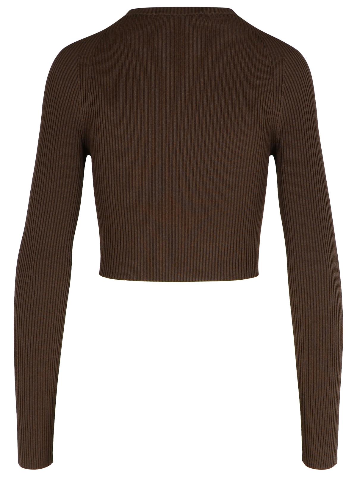 Max Mara 'Ala' Brown Viscose Blend Sweater Women MAX MARA