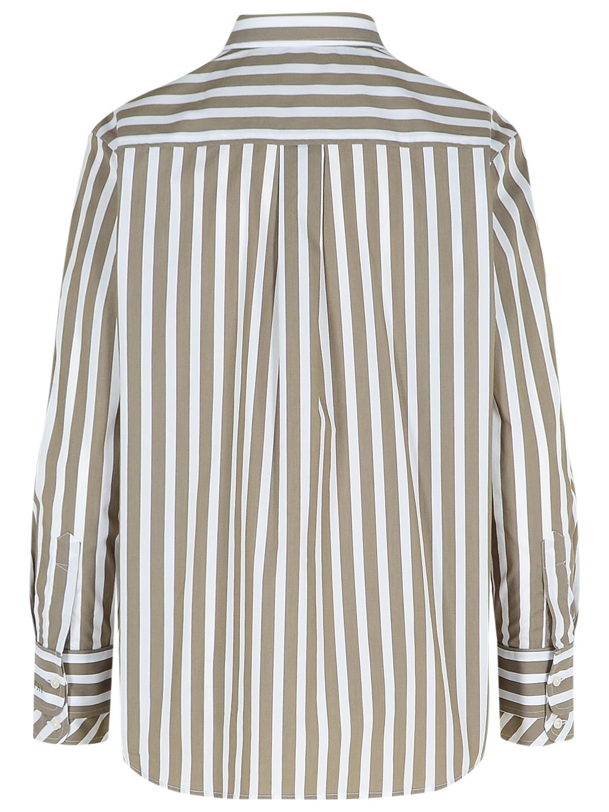Fay Green Cotton Blend Shirt Women FAY
