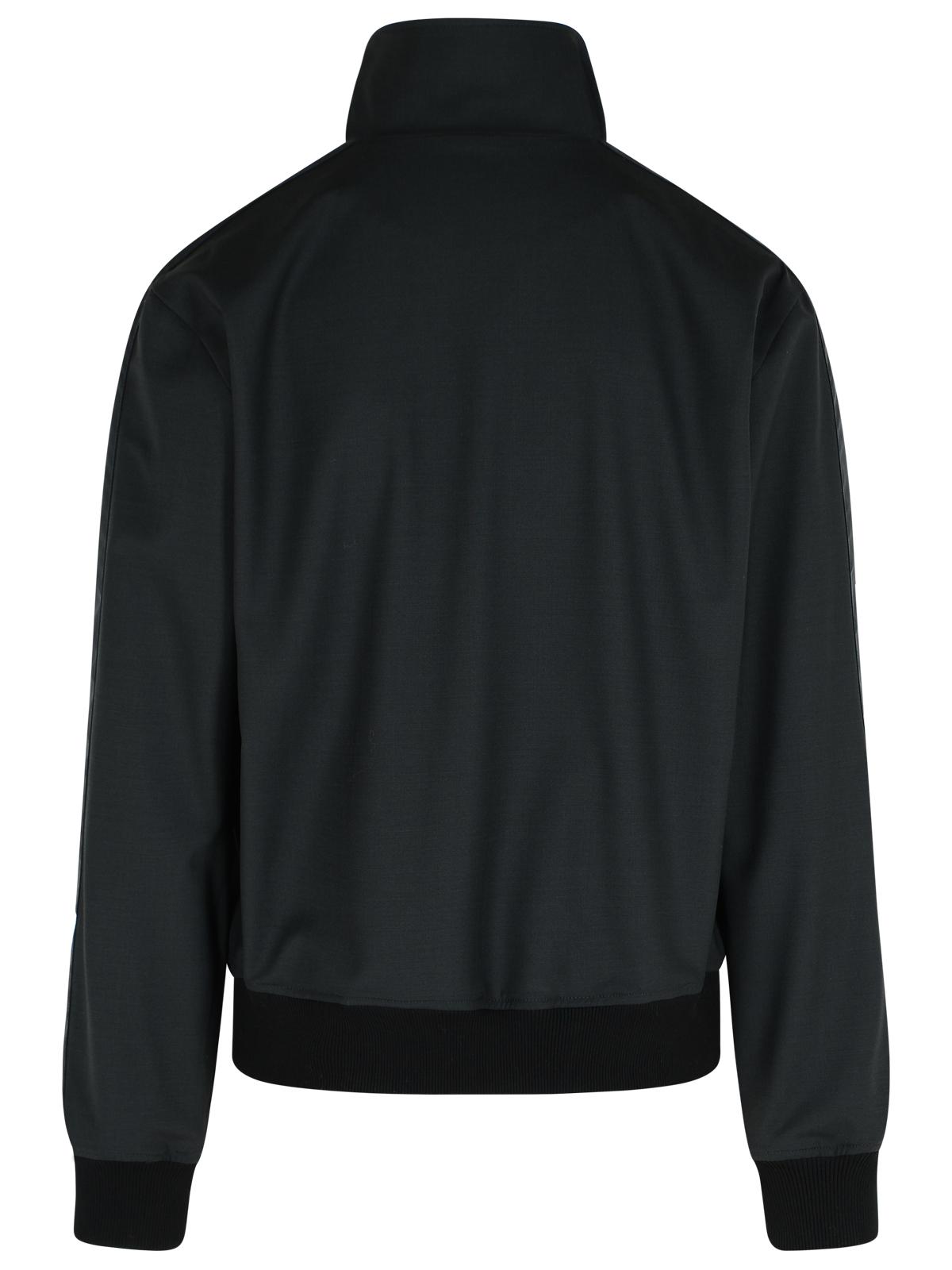 Dolce & Gabbana Black Wool Blend Jacket Men DOLCE & GABBANA