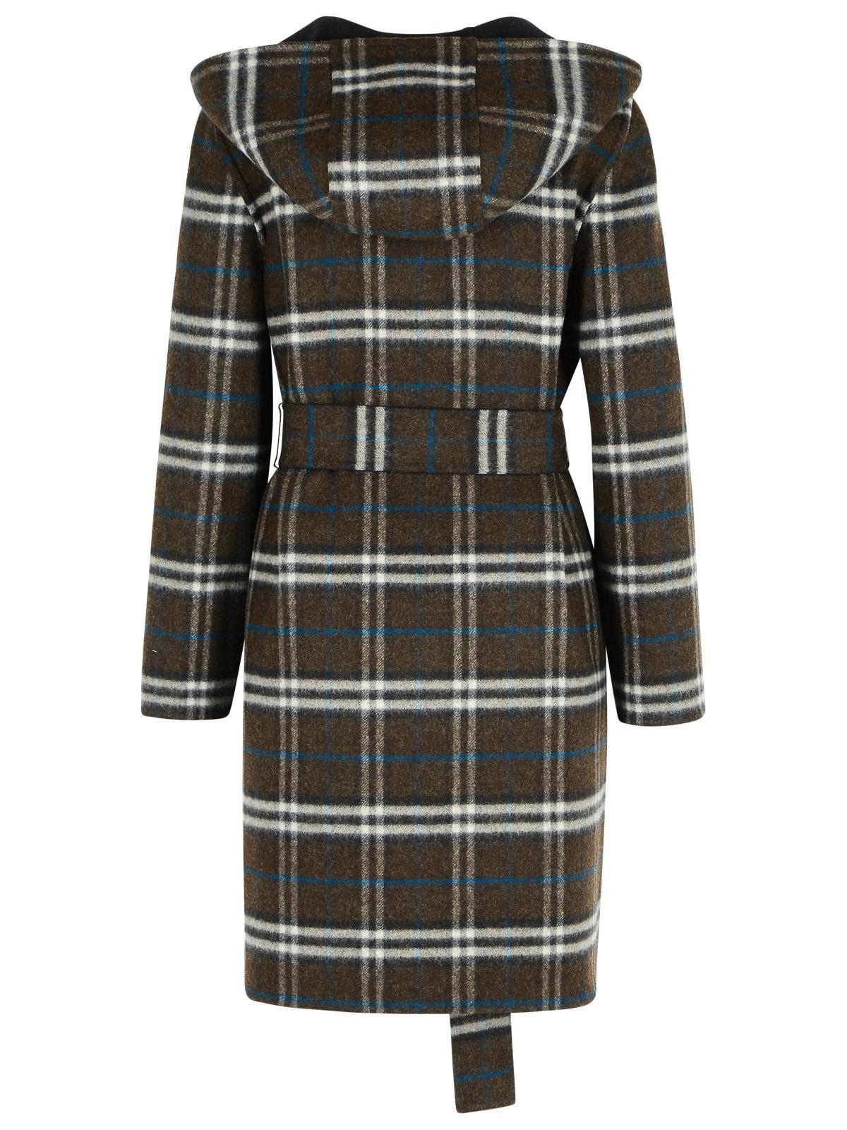 Burberry 'Hampshire' Reversible Black Wool Coat Women BURBERRY