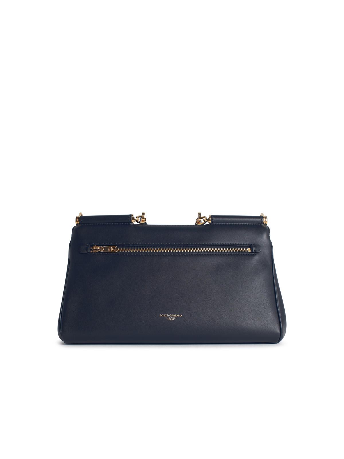 Dolce & Gabbana 'My Sicily' Plongé Calf Leather Handbag Women DOLCE & GABBANA