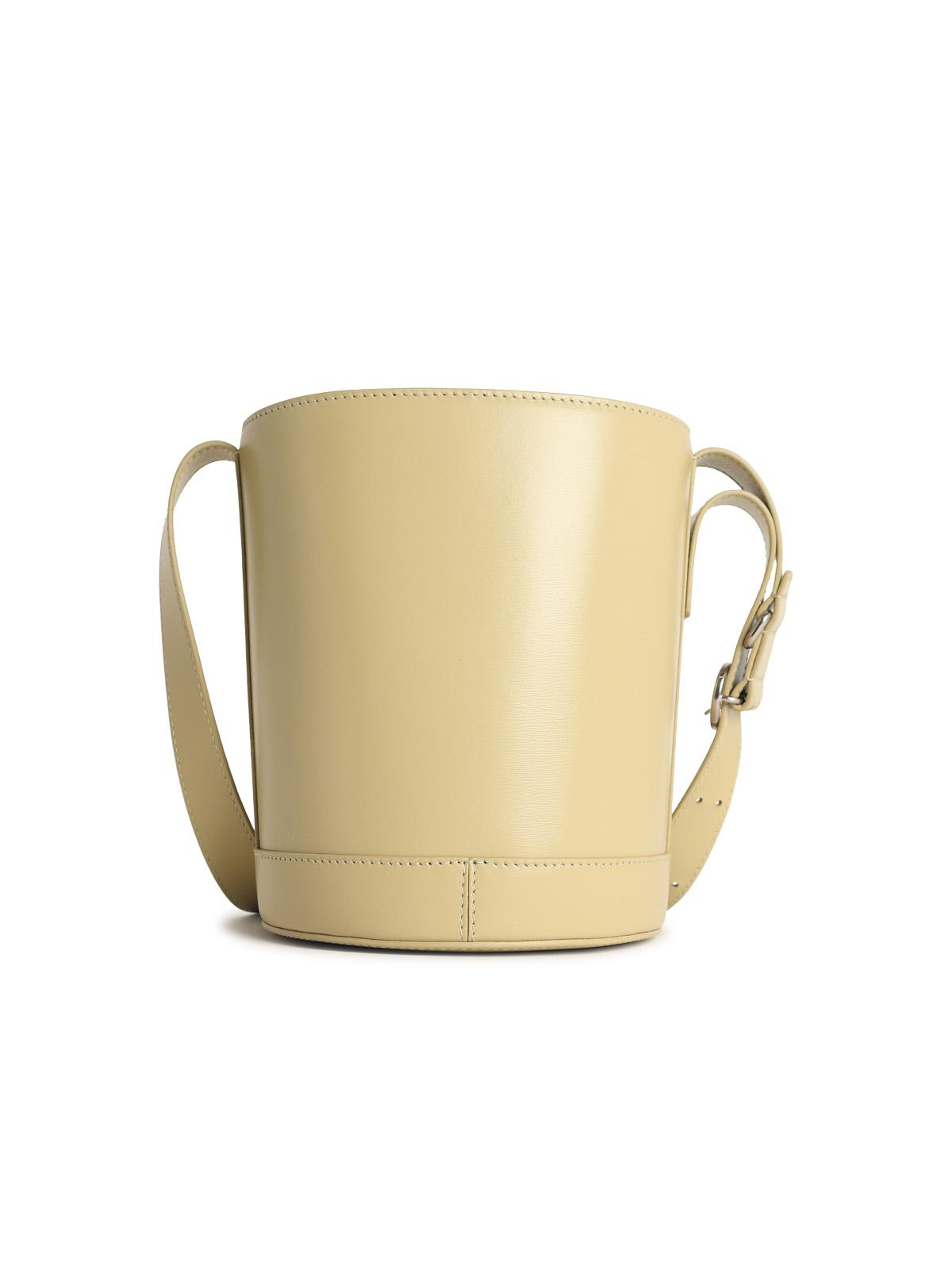 Jil Sander 'Cannolo' Bucket Bag In Almond Nappa Leather Women JIL SANDER