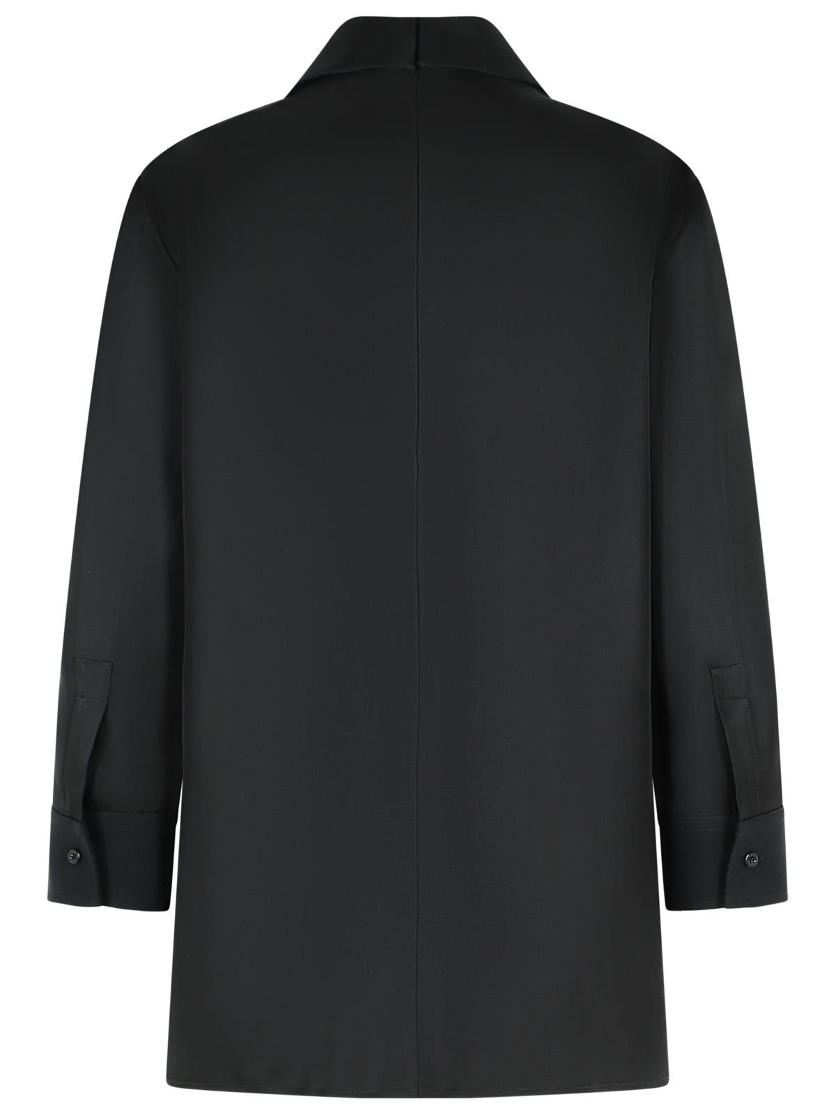 Jil Sander Black Wool Blouse Women JIL SANDER