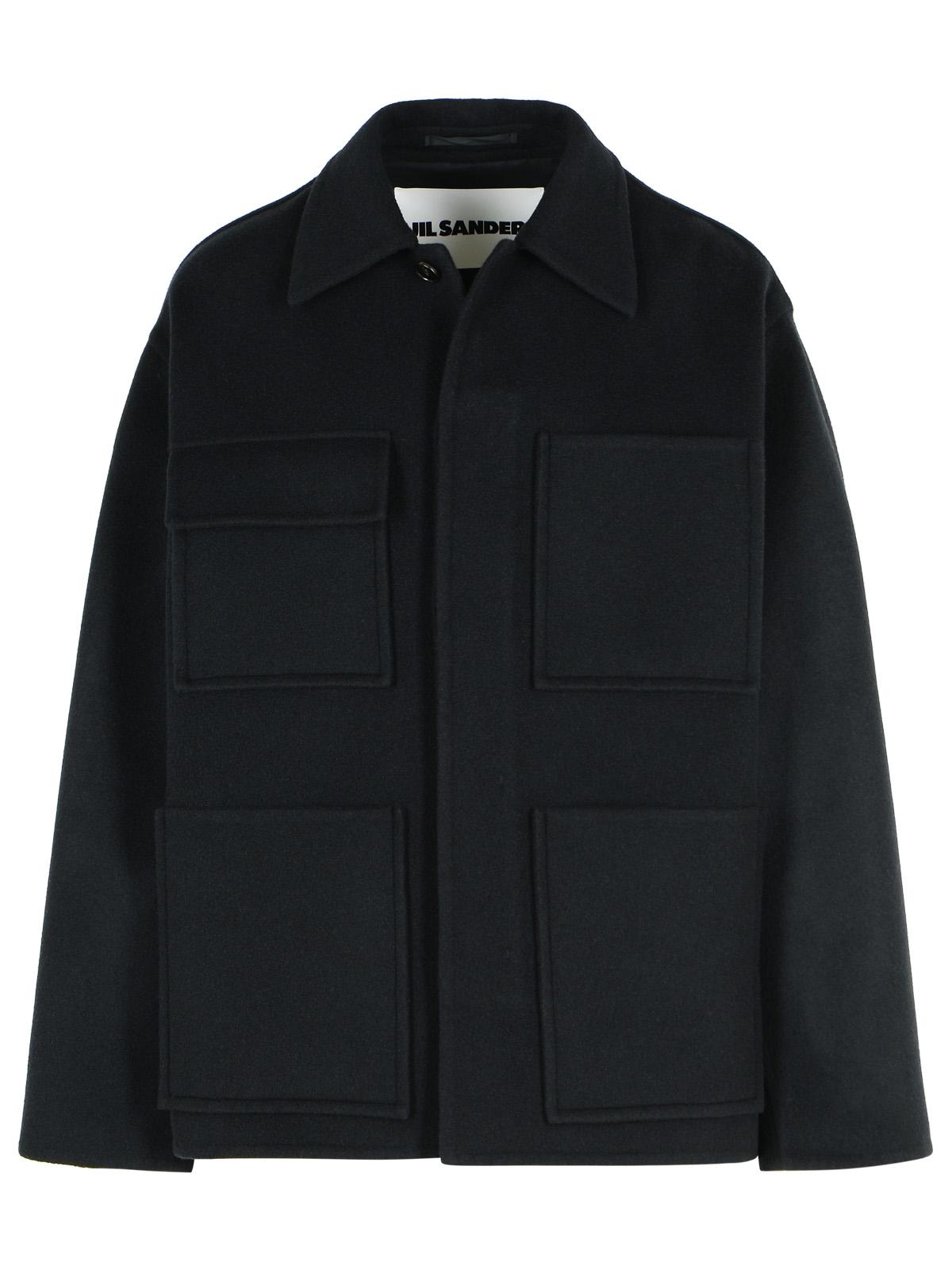 Jil Sander Black Cashmere Jacket Men – Luosophy