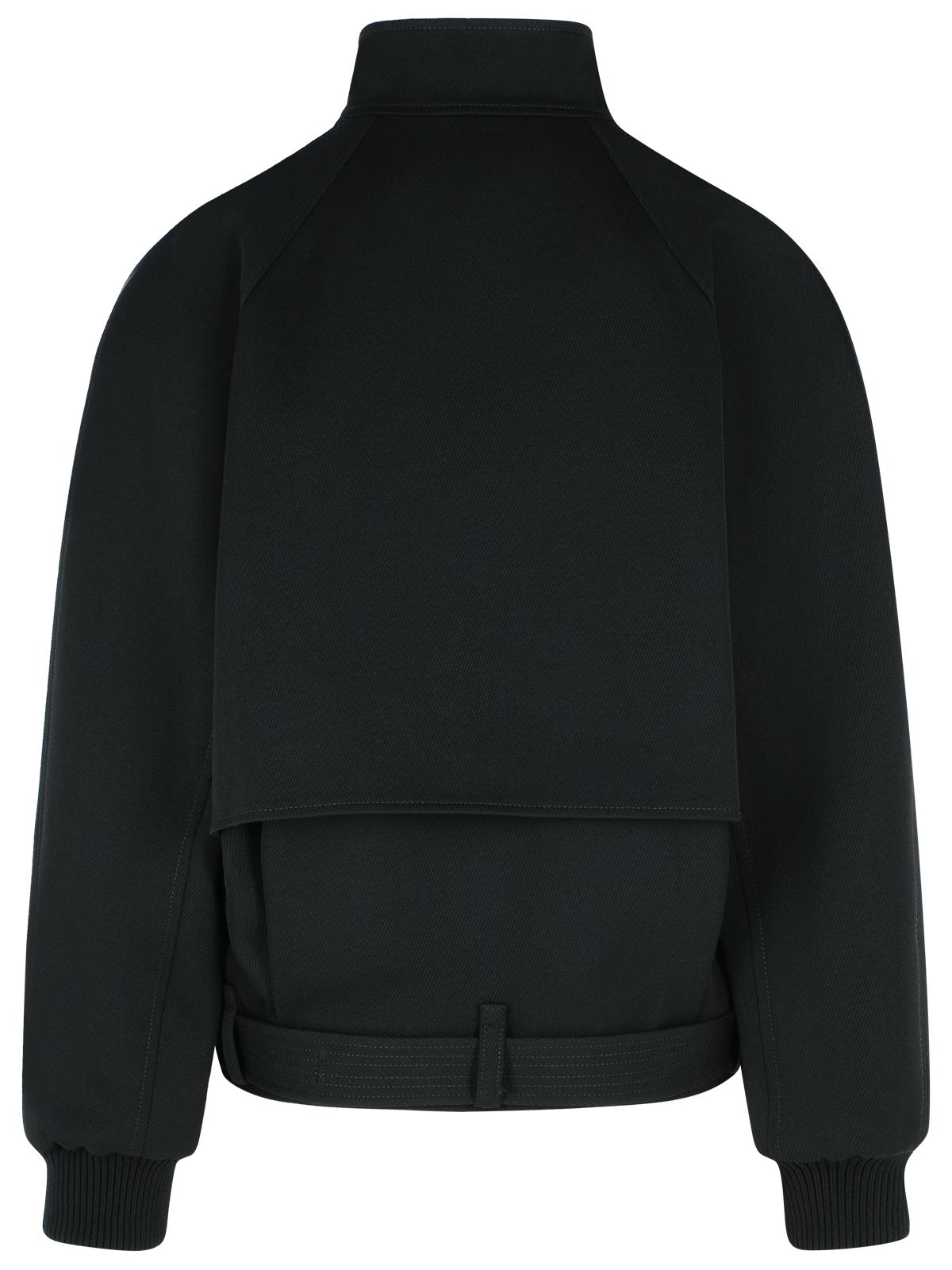 Lanvin Black Wool Jacket Men LANVIN