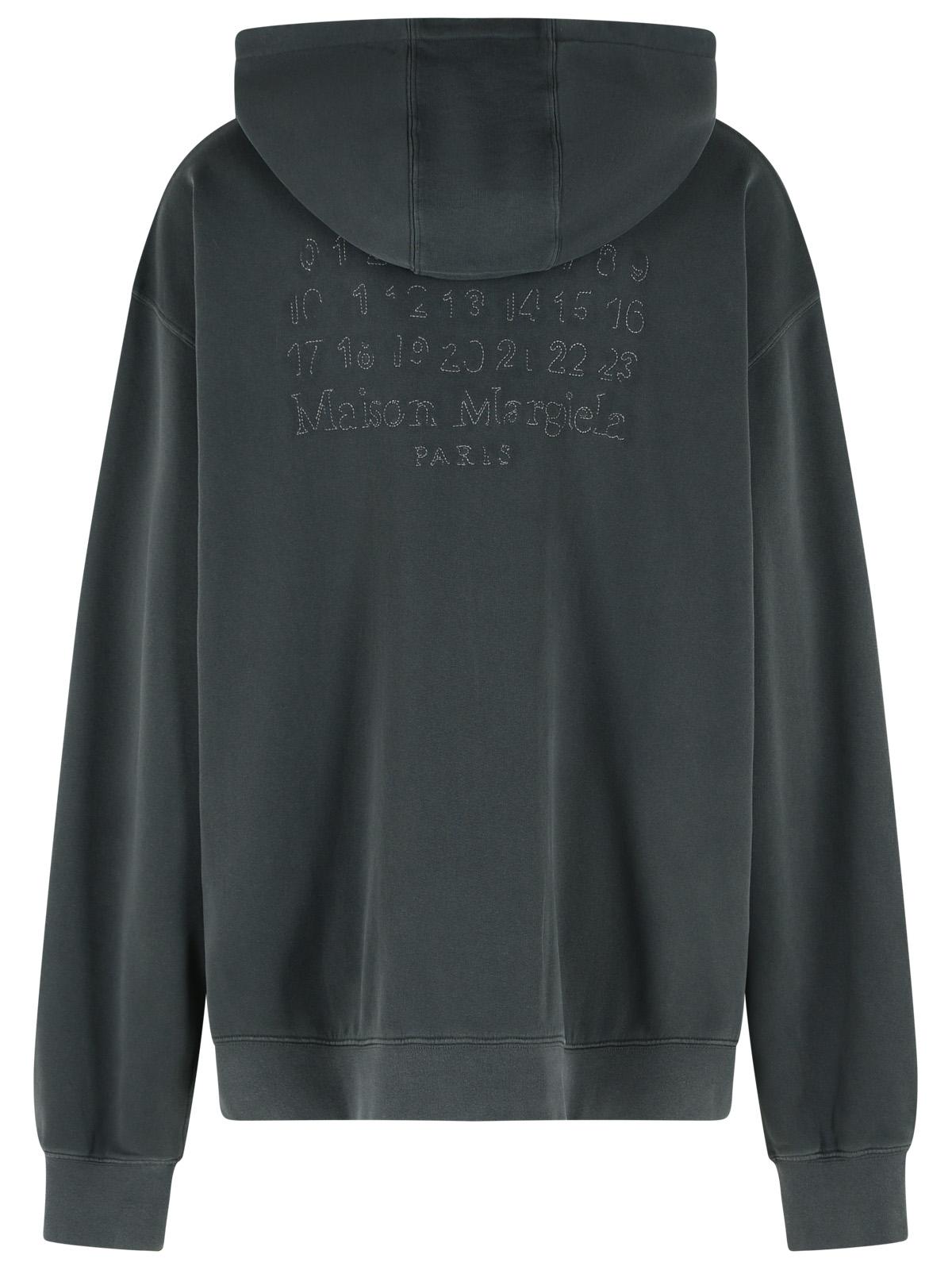 Maison Margiela Gray Cotton Sweatshirt Men MAISON MARGIELA