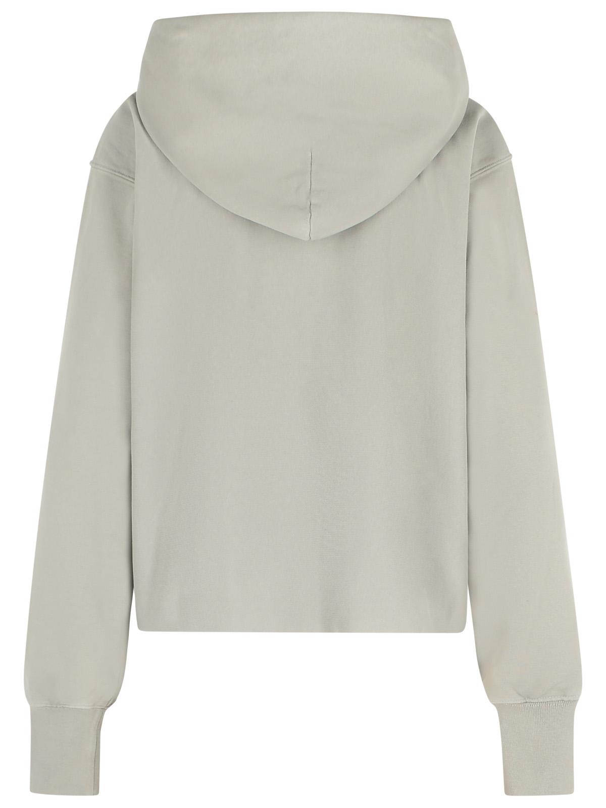 Maison Margiela Beige Cotton Hoodie Women MAISON MARGIELA