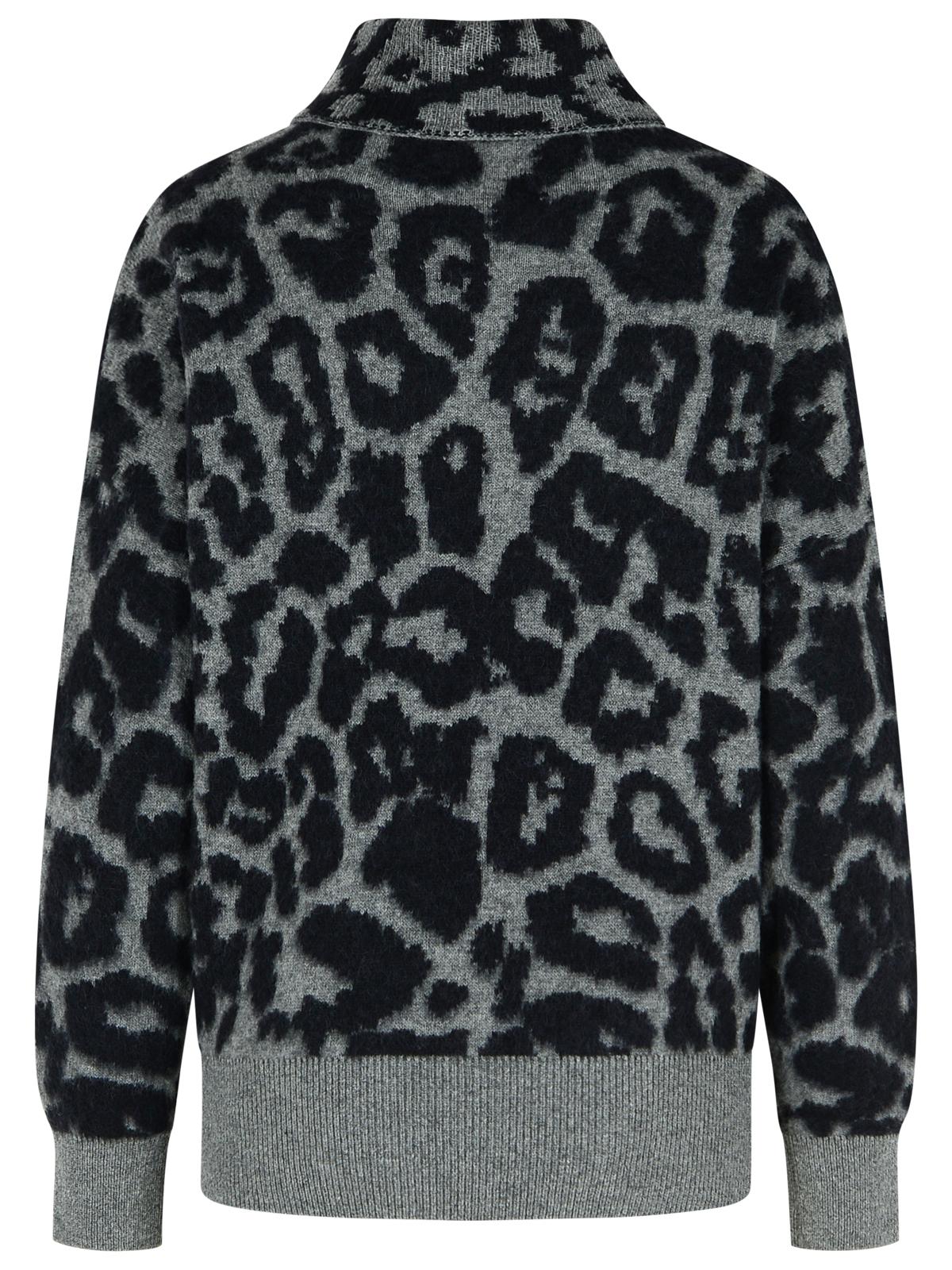 Stella Mccartney Grey Alpaca Blend Turtleneck Sweater Women STELLA MCCARTNEY