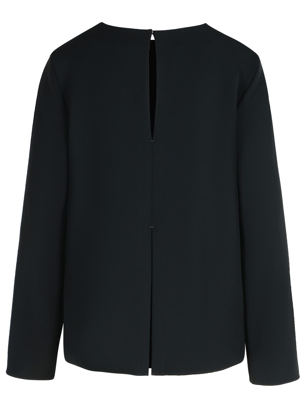 P.A.R.O.S.H. 'Poker' Black Polyester Blouse Women P.A.R.O.S.H.