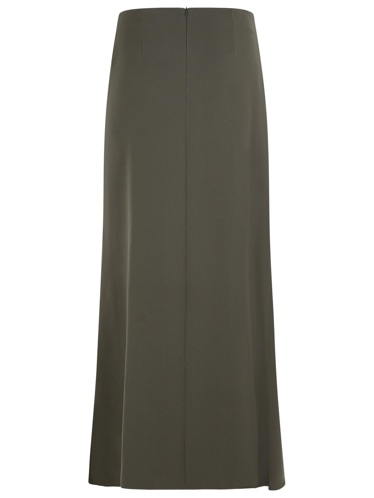 P.A.R.O.S.H. 'Poker' Long Skirt In Grey Polyester Women P.A.R.O.S.H.