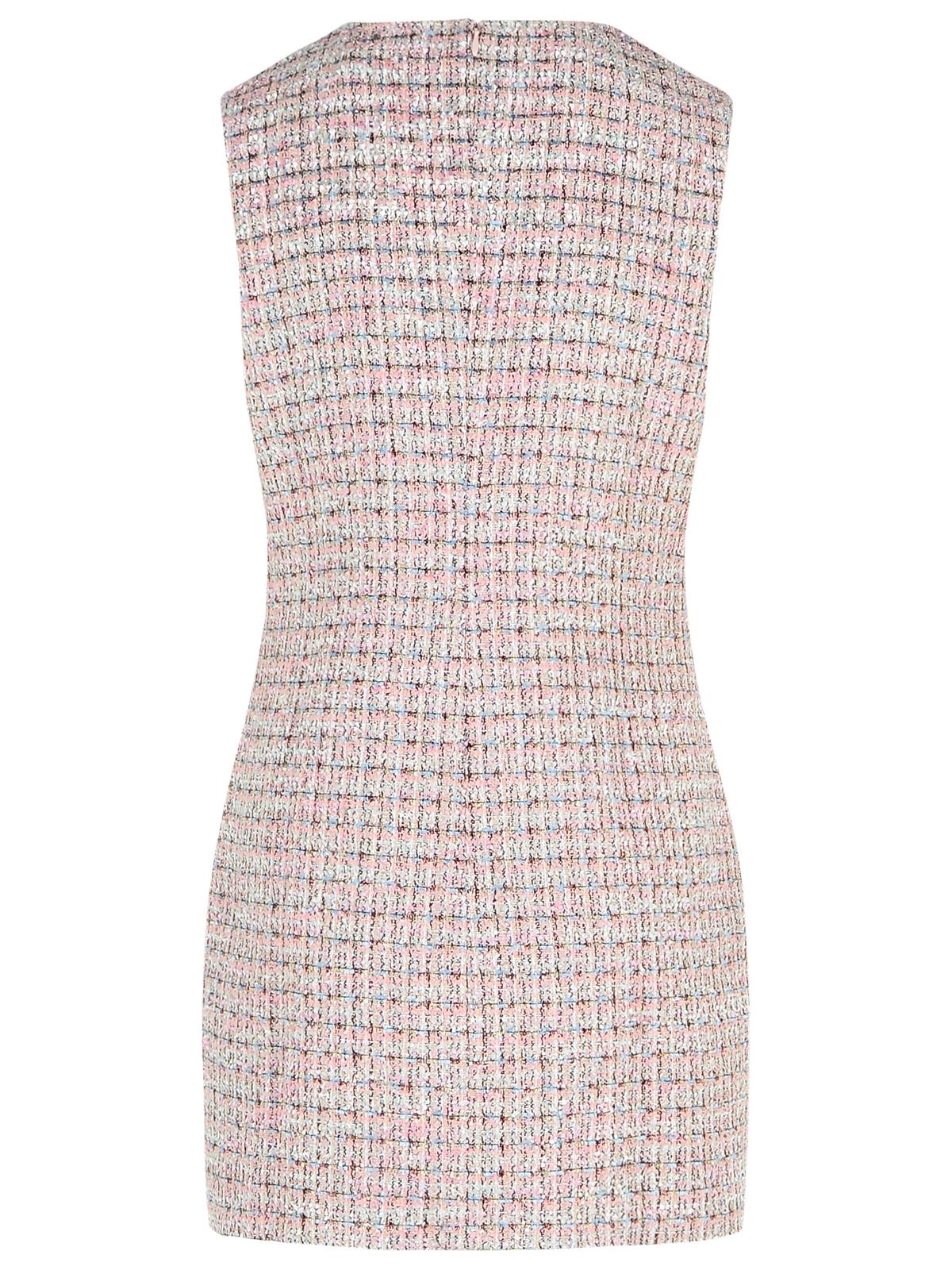 Self Portrait Sleeveless Pink Polyester Mini Dress Women SELF-PORTRAIT