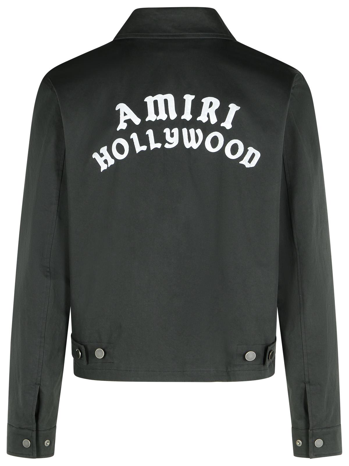 Amiri 'Hollywood' Black Cotton Jacket Men AMIRI