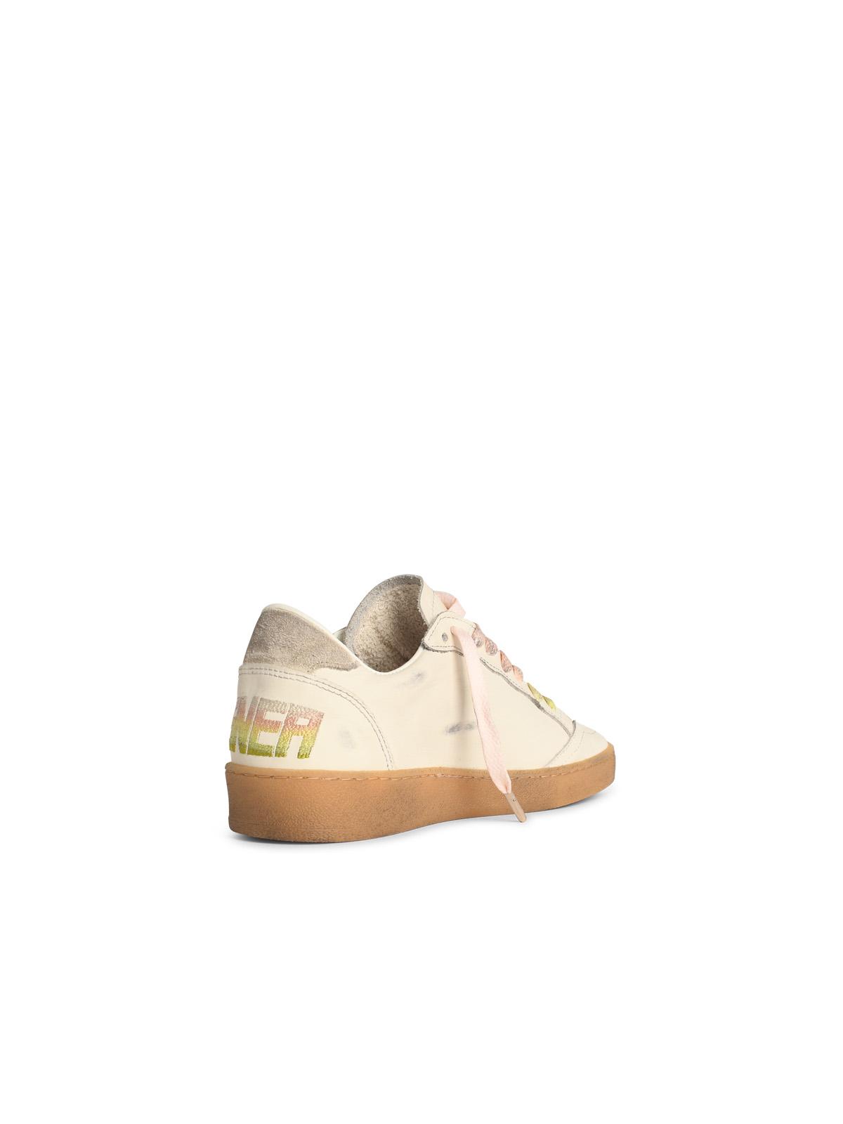 Golden Goose 'Ball-Star' White Leather Sneakers Women GOLDEN GOOSE